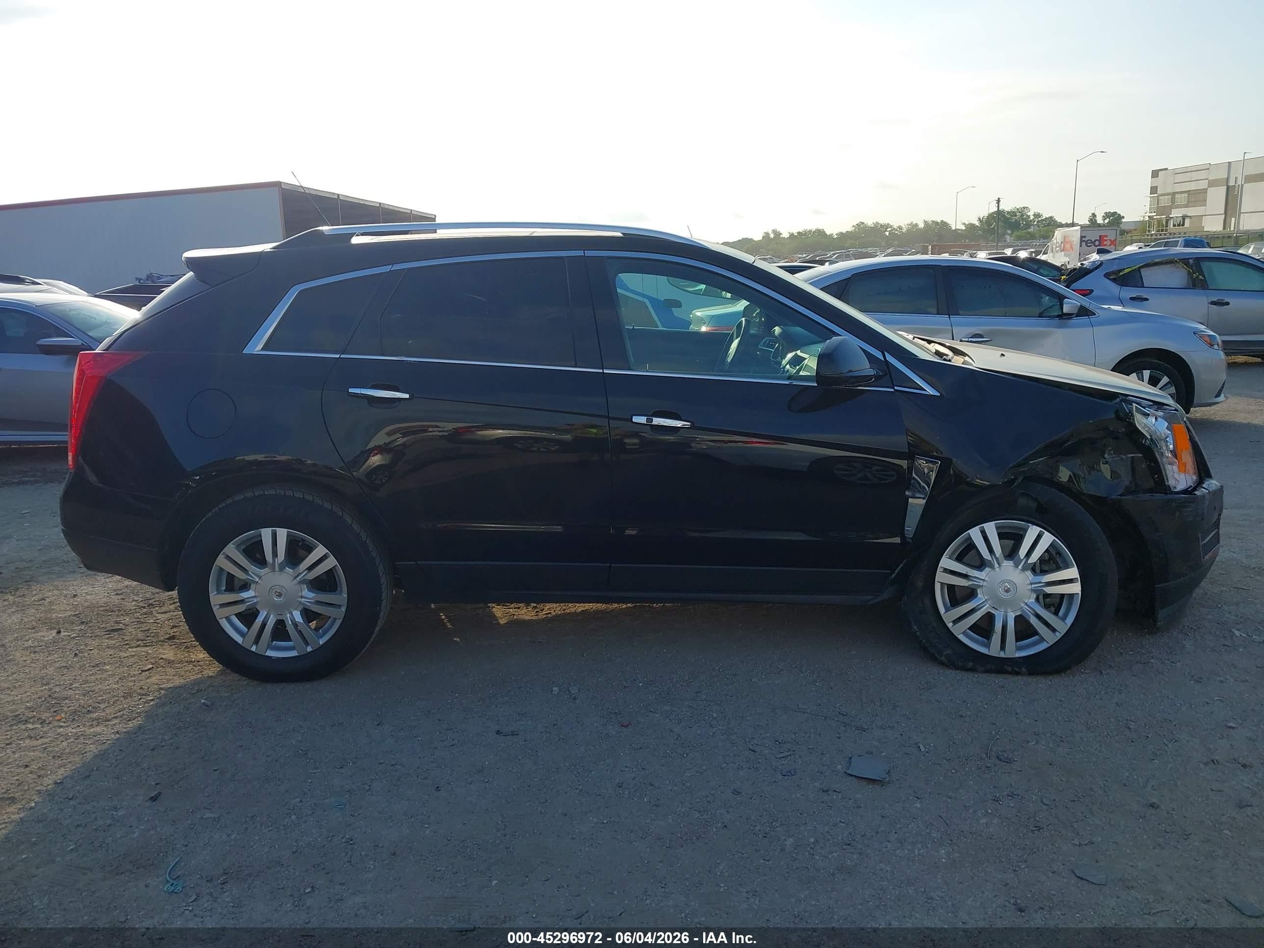 2012 Cadillac Srx Luxury Collection Black vin: 3GYFNAE34CS616392