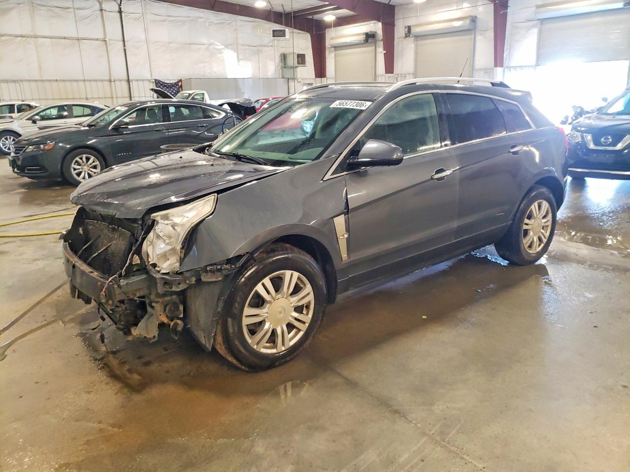 2012 Cadillac Srx Luxury Collection Gray vin: 3GYFNAE34CS651644