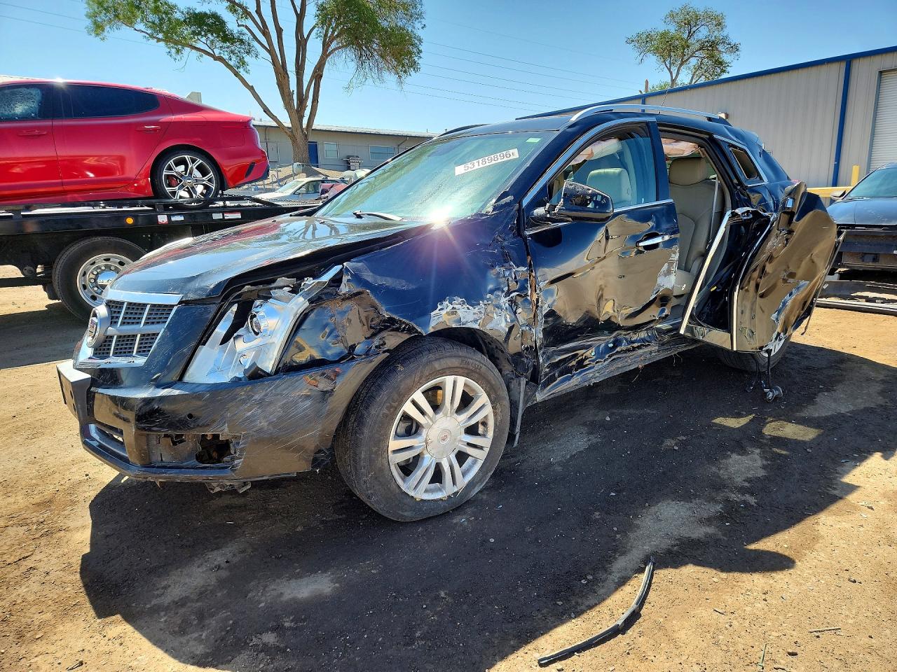 2012 Cadillac Srx Luxury Collection Black vin: 3GYFNAE34CS654074