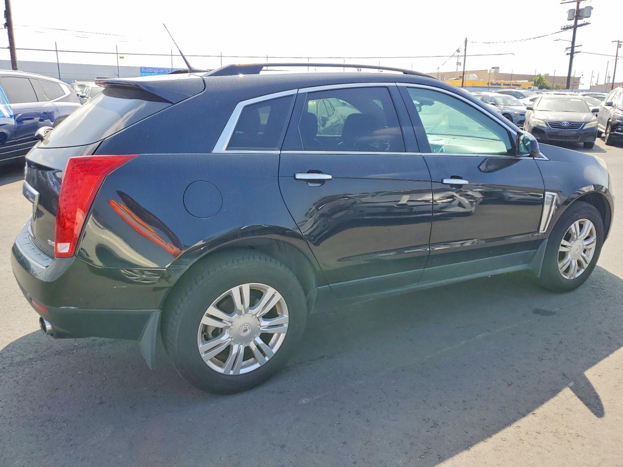 2013 Cadillac Srx Black vin: 3GYFNAE34DS633534