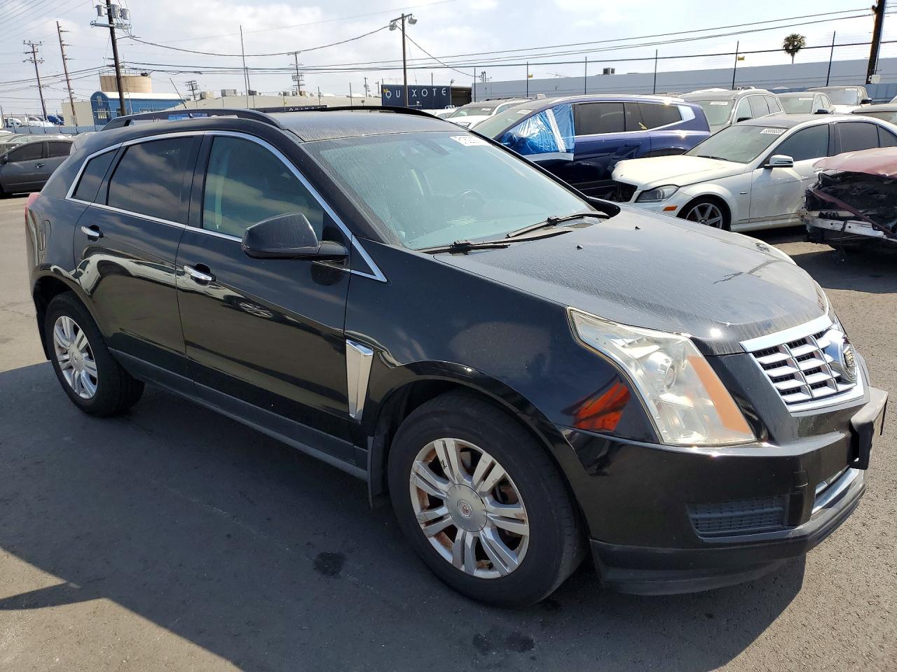 2013 Cadillac Srx Black vin: 3GYFNAE34DS633534