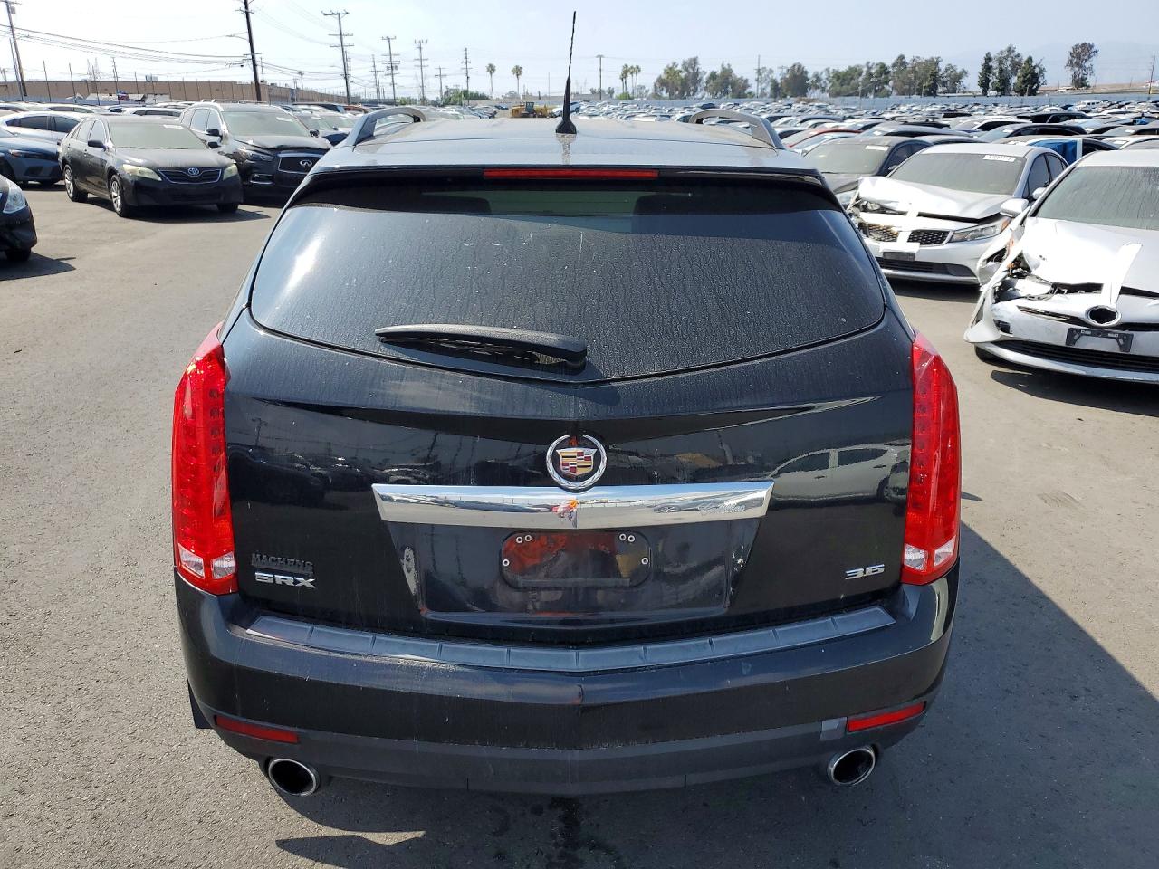 2013 Cadillac Srx Black vin: 3GYFNAE34DS633534