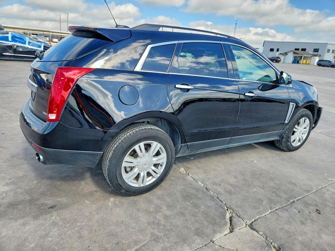 2015 Cadillac Srx Black vin: 3GYFNAE34FS566615