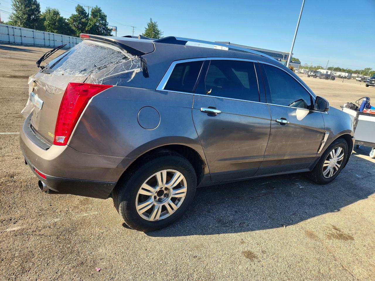 2012 Cadillac Srx Luxury Collection Gray vin: 3GYFNAE35CS511280