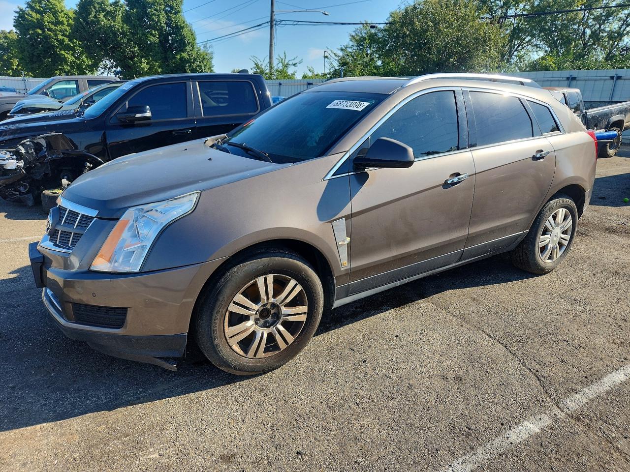 2012 Cadillac Srx Luxury Collection Серый vin: 3GYFNAE35CS511280