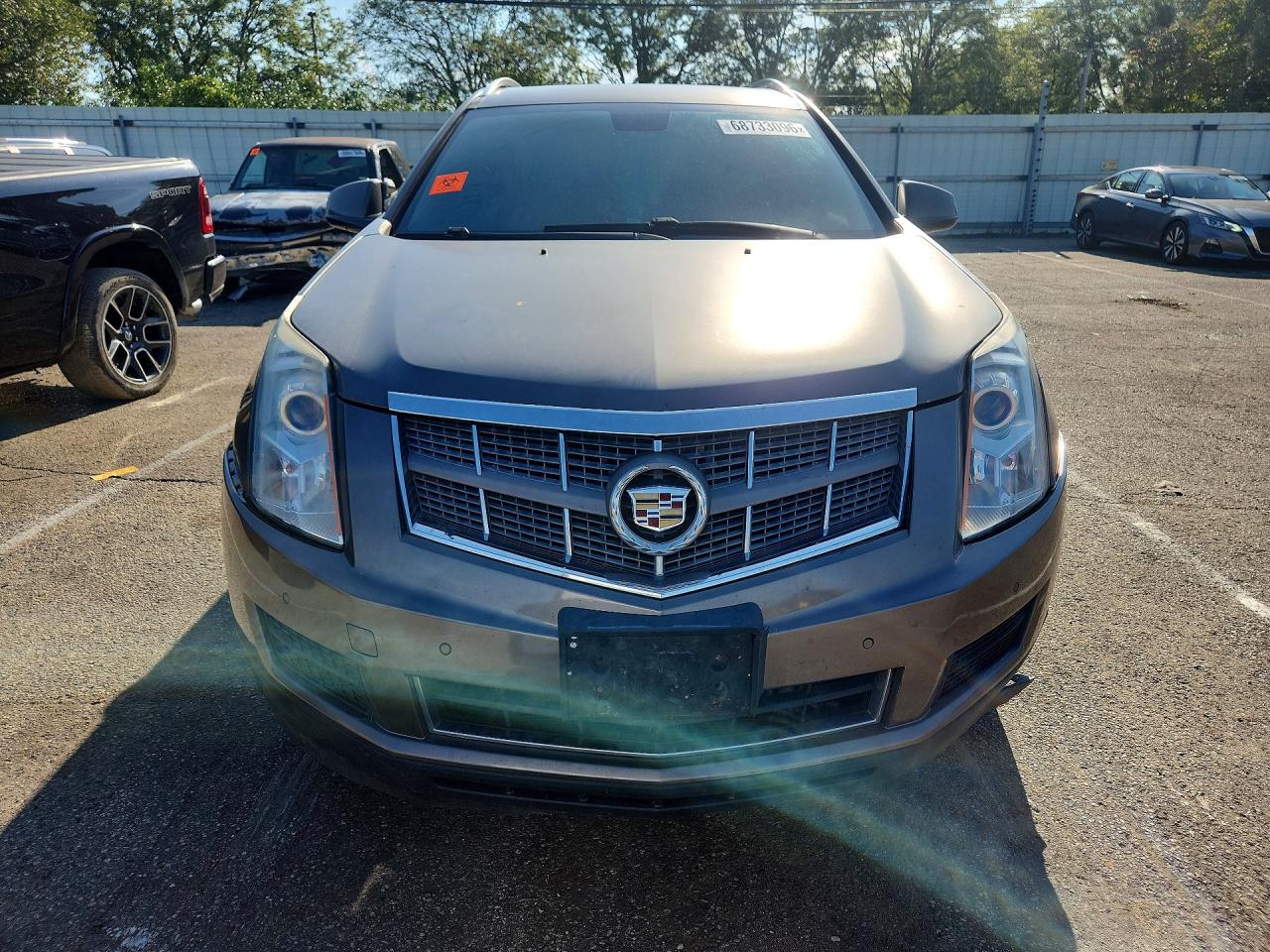 2012 Cadillac Srx Luxury Collection Gray vin: 3GYFNAE35CS511280