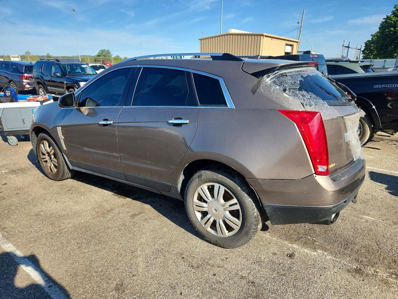 2012 Cadillac Srx Luxury Collection Gray vin: 3GYFNAE35CS511280