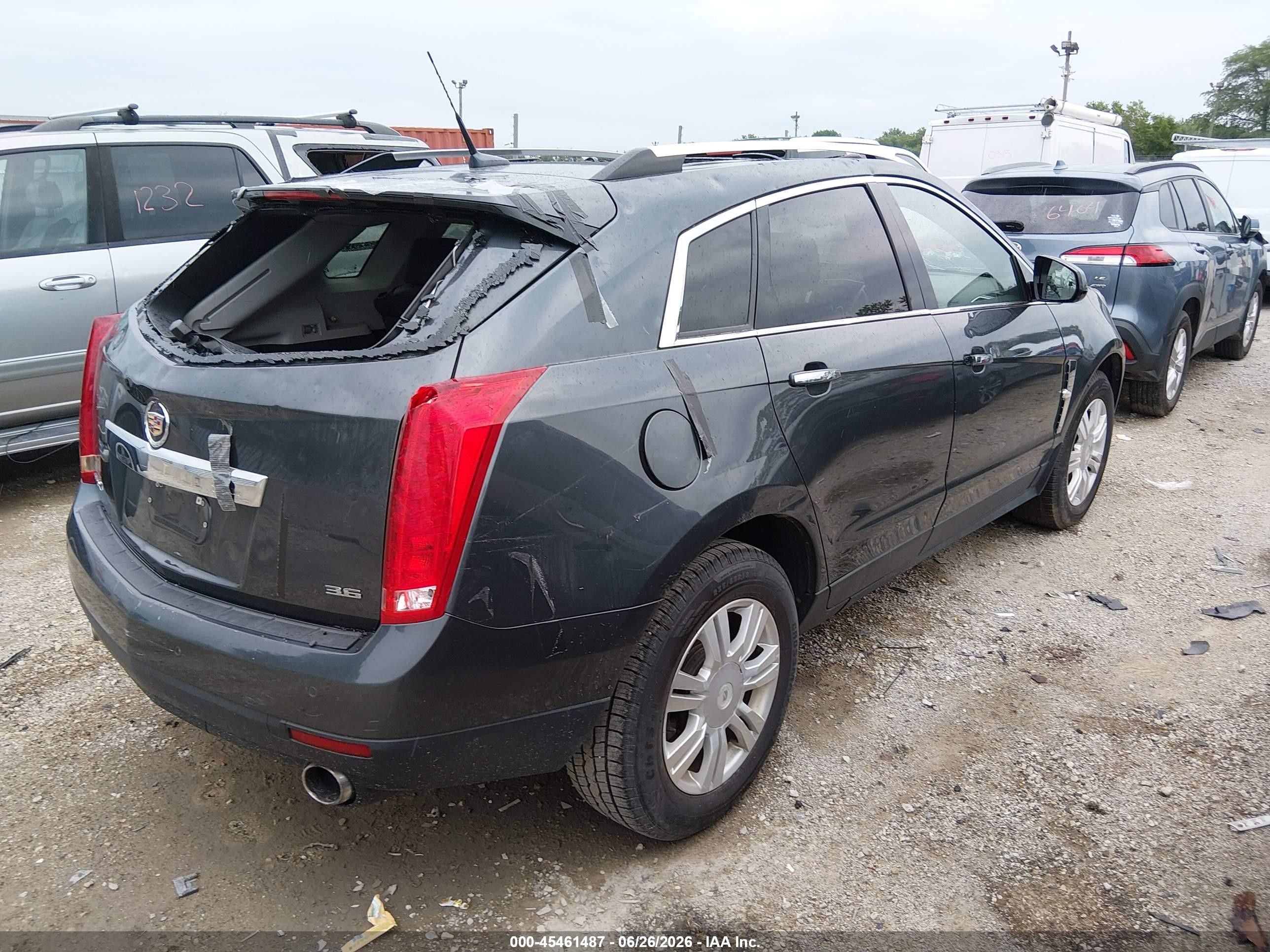2012 Cadillac Srx Luxury Collection Blue vin: 3GYFNAE35CS529309