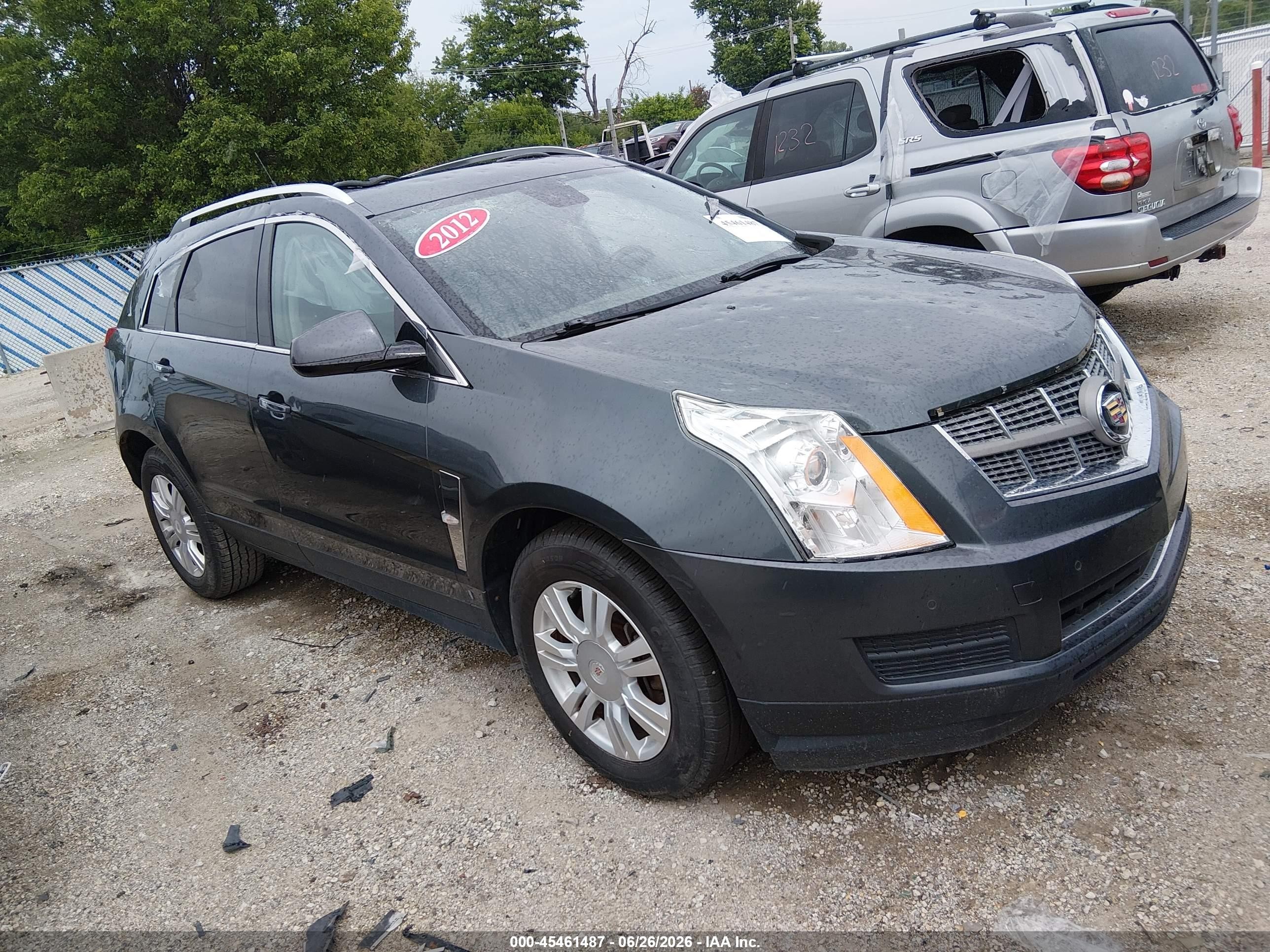 2012 Cadillac Srx Luxury Collection Blue vin: 3GYFNAE35CS529309