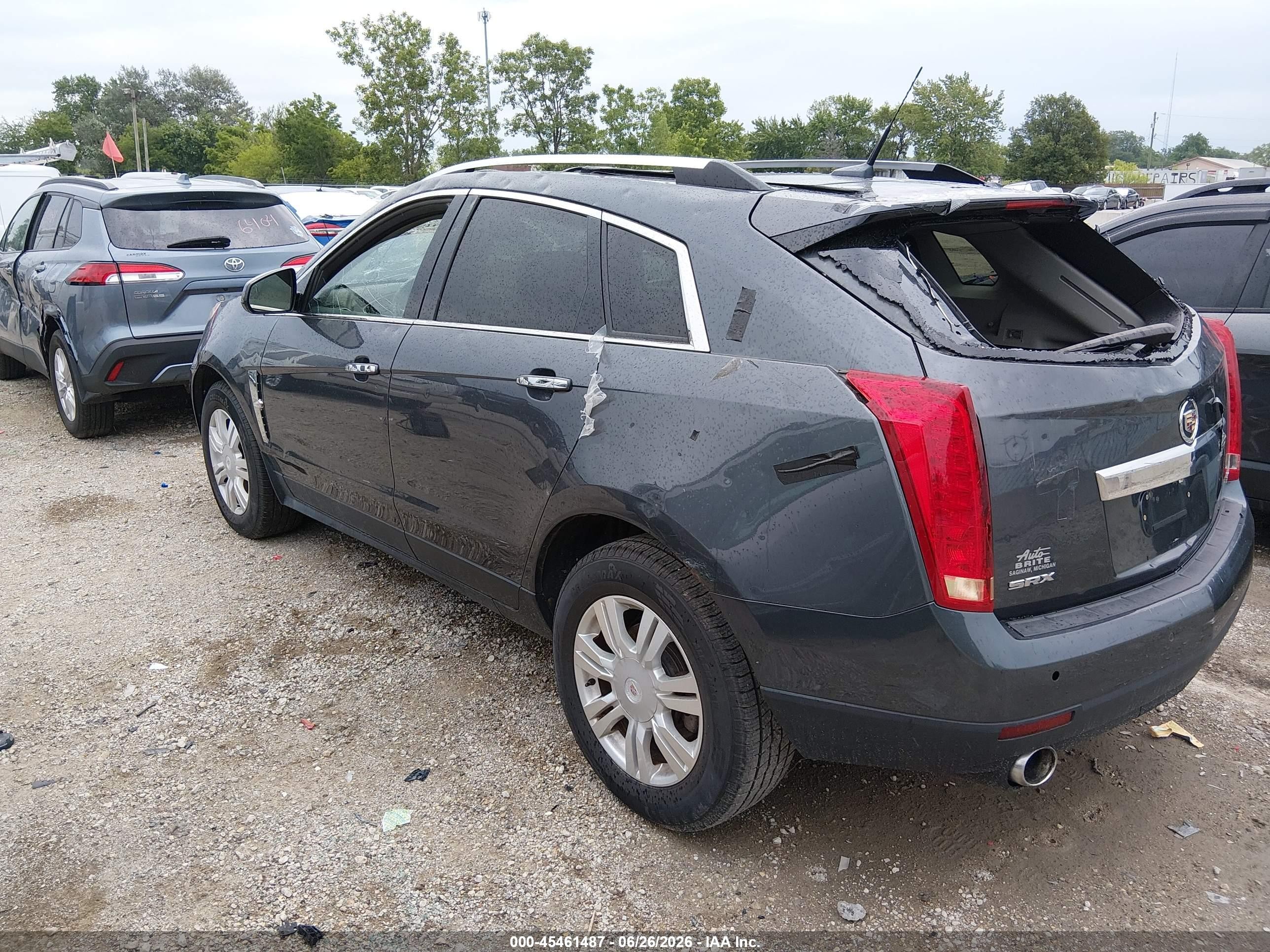 2012 Cadillac Srx Luxury Collection Blue vin: 3GYFNAE35CS529309