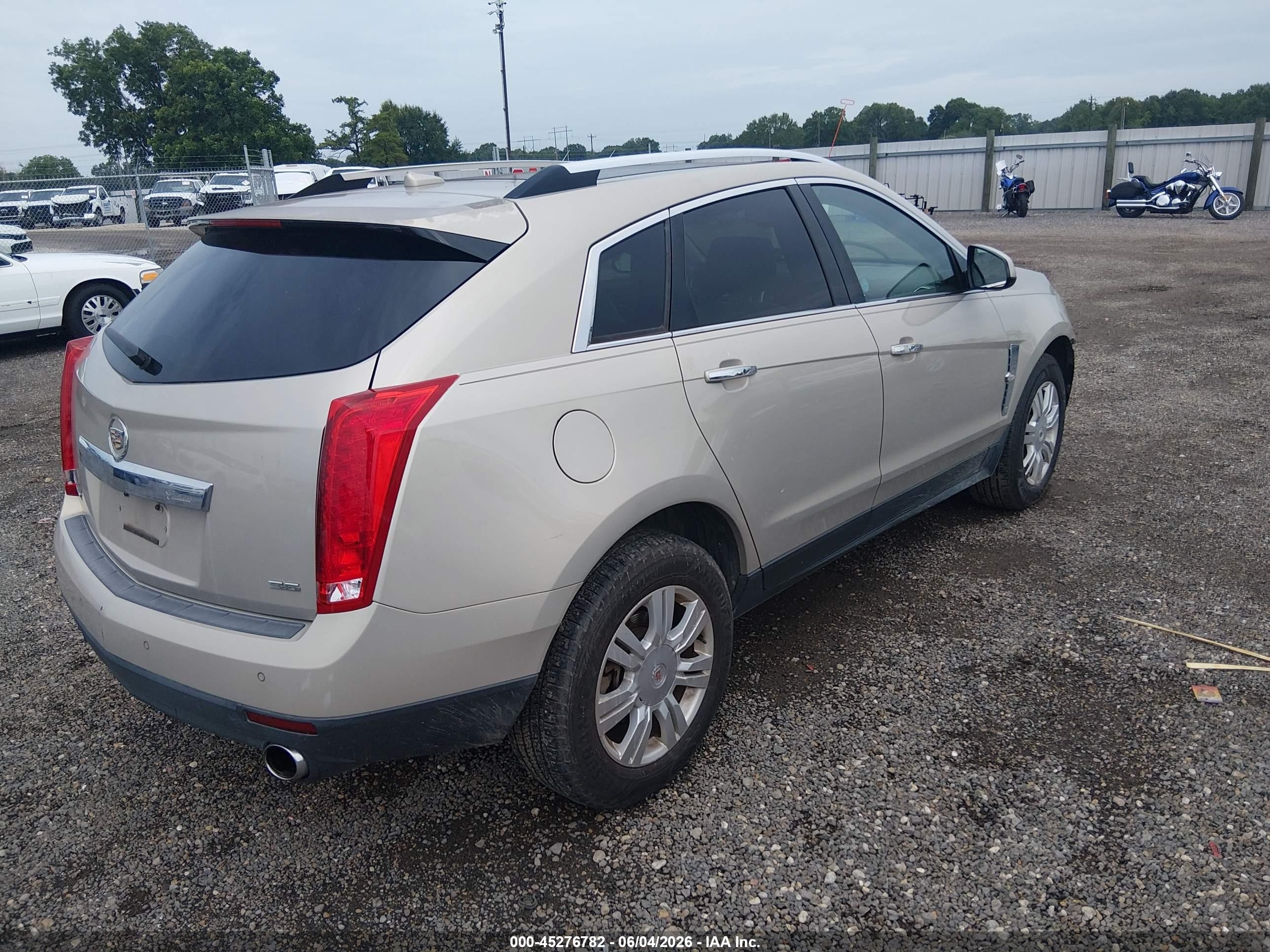 2012 Cadillac Srx Luxury Collection Beige vin: 3GYFNAE35CS537846