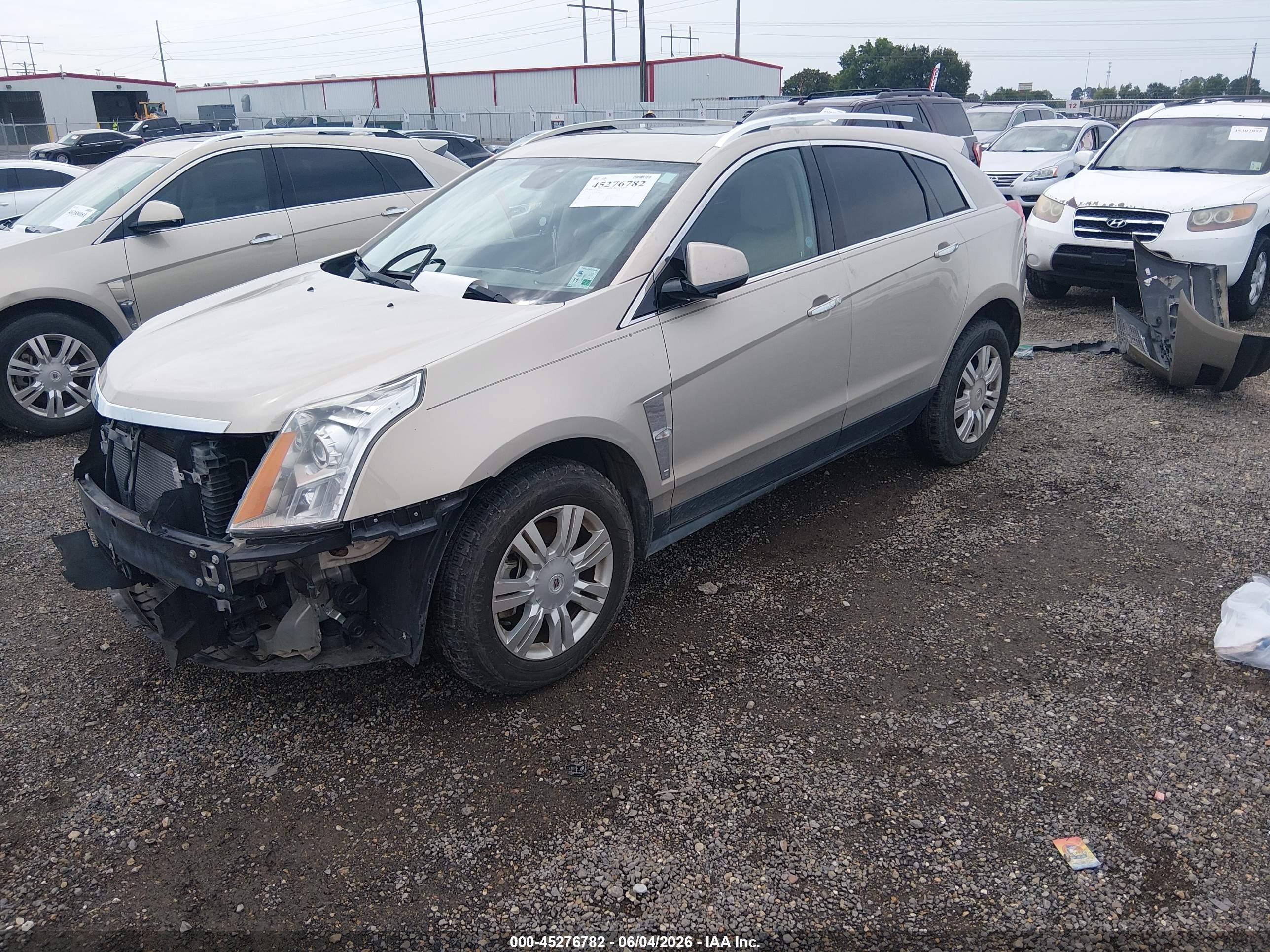 2012 Cadillac Srx Luxury Collection Beige vin: 3GYFNAE35CS537846