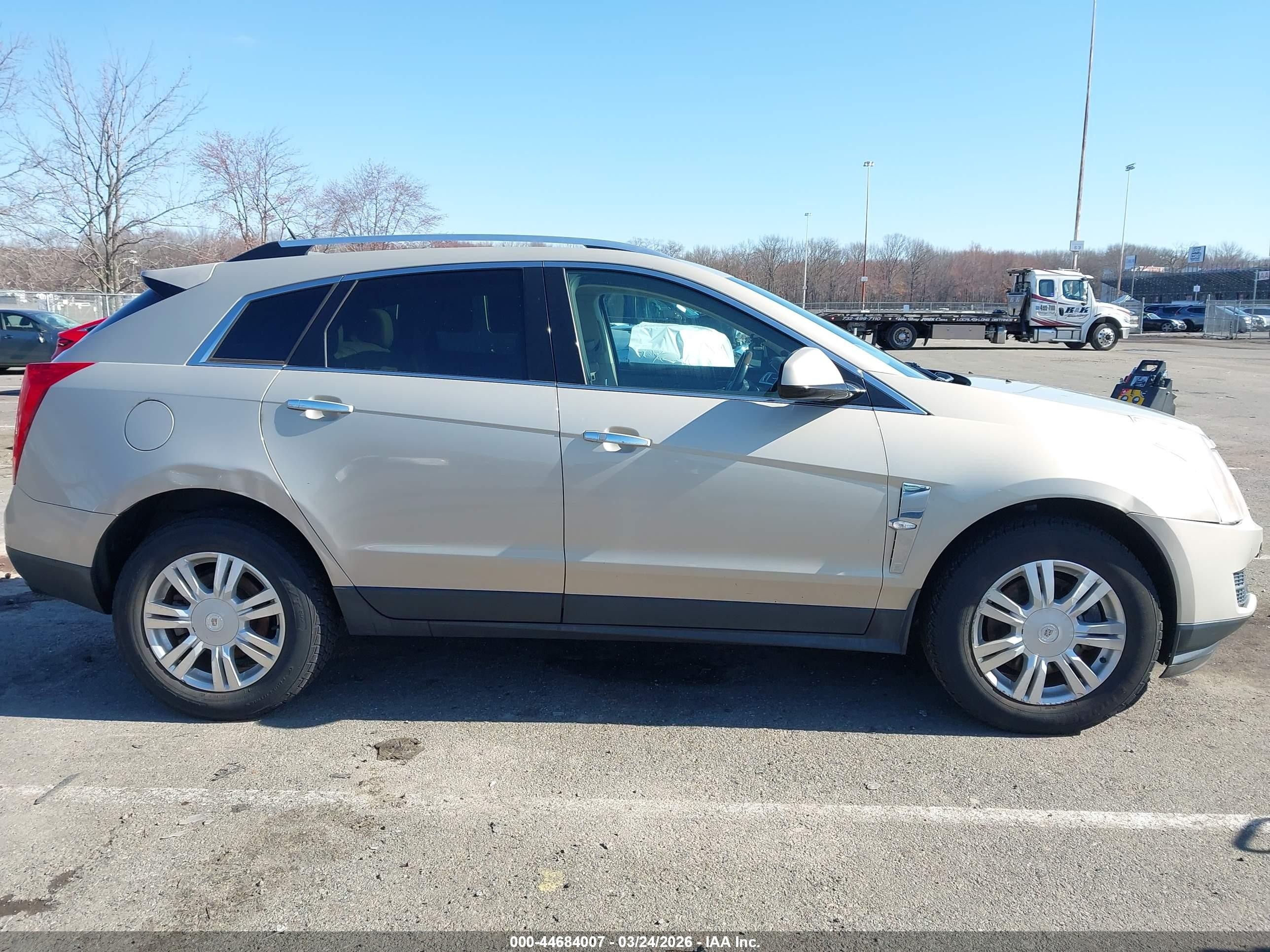 2012 Cadillac Srx Luxury Collection Beige vin: 3GYFNAE35CS570877