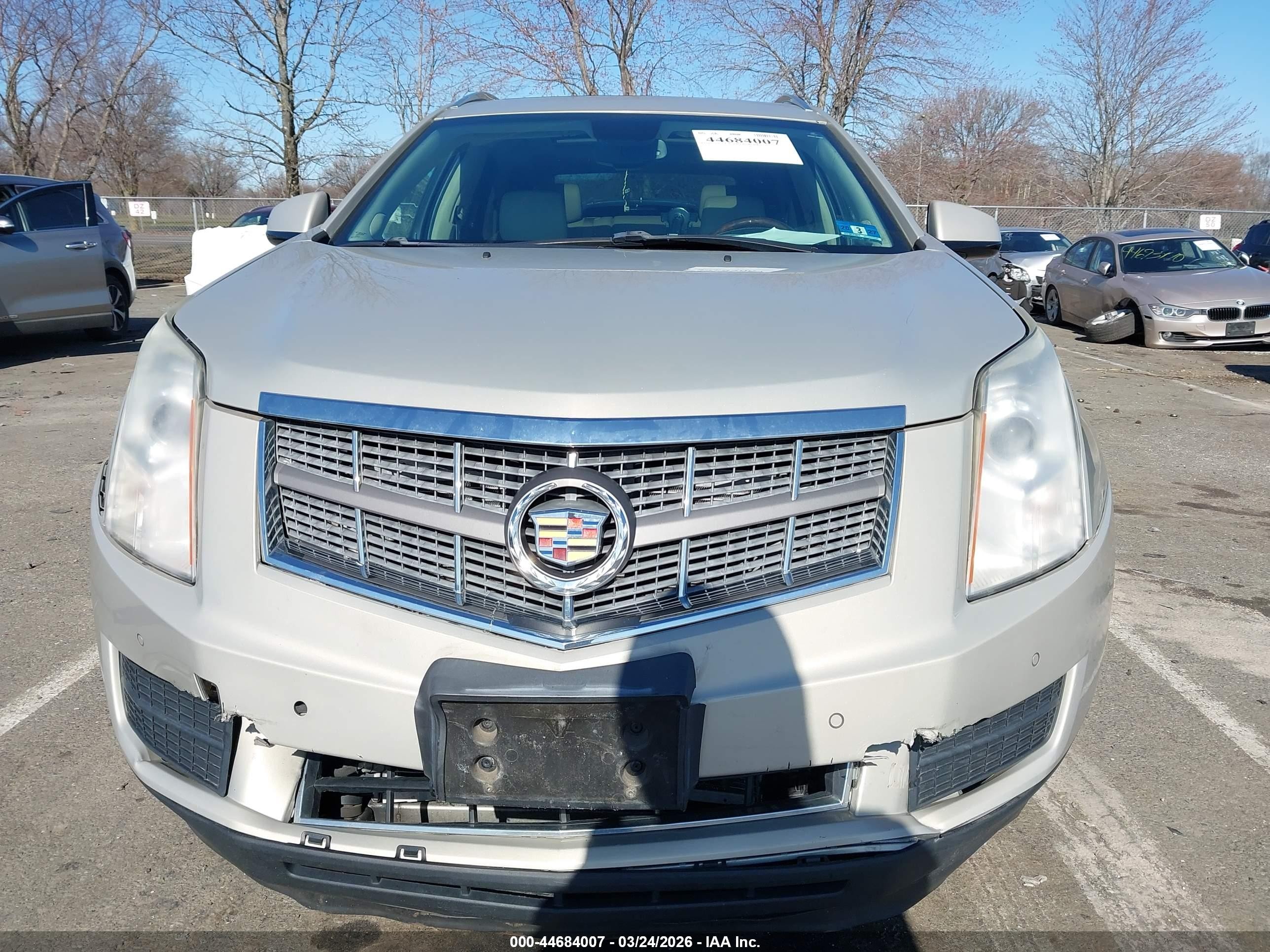 2012 Cadillac Srx Luxury Collection Beige vin: 3GYFNAE35CS570877