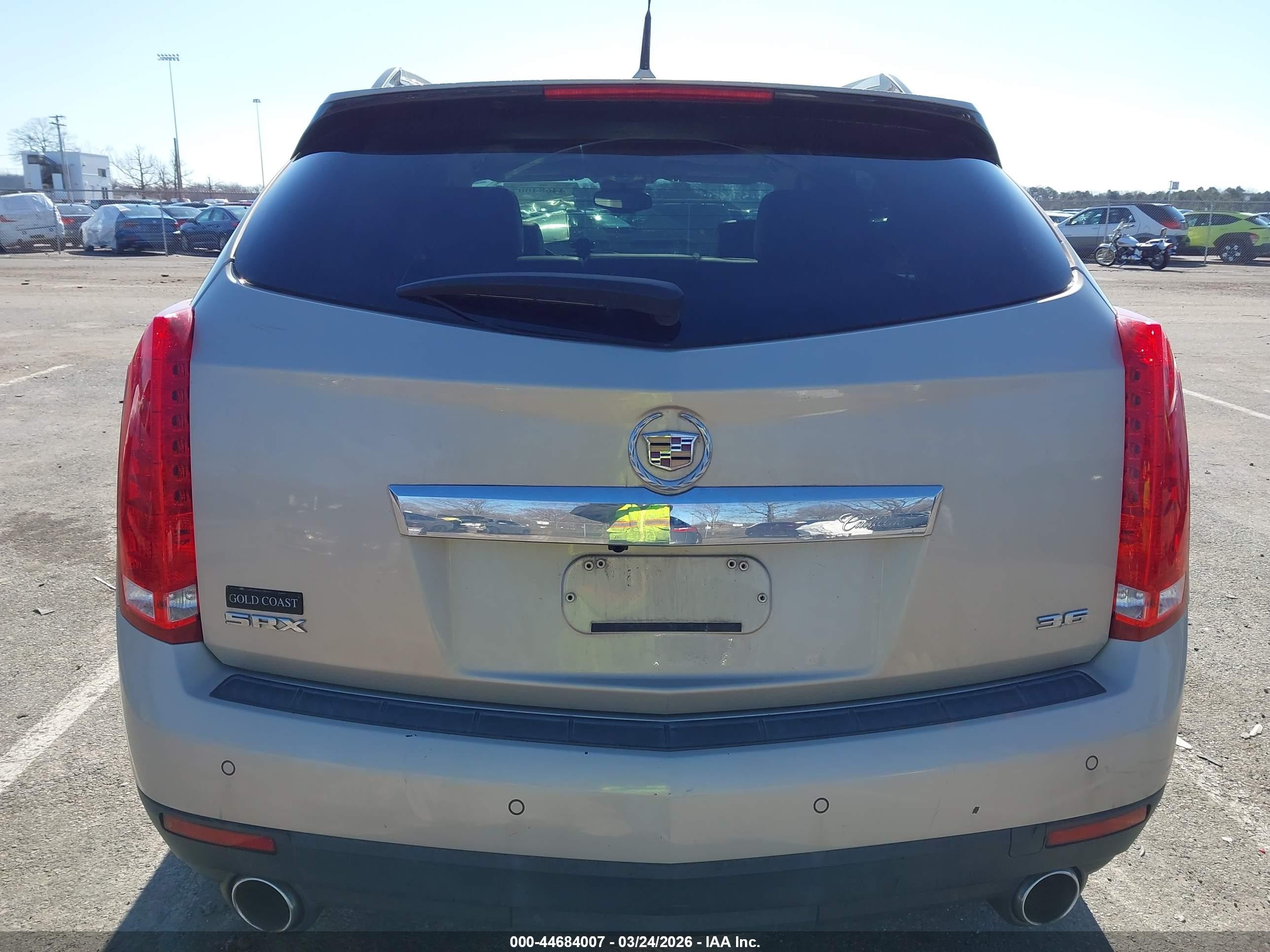 2012 Cadillac Srx Luxury Collection Beige vin: 3GYFNAE35CS570877