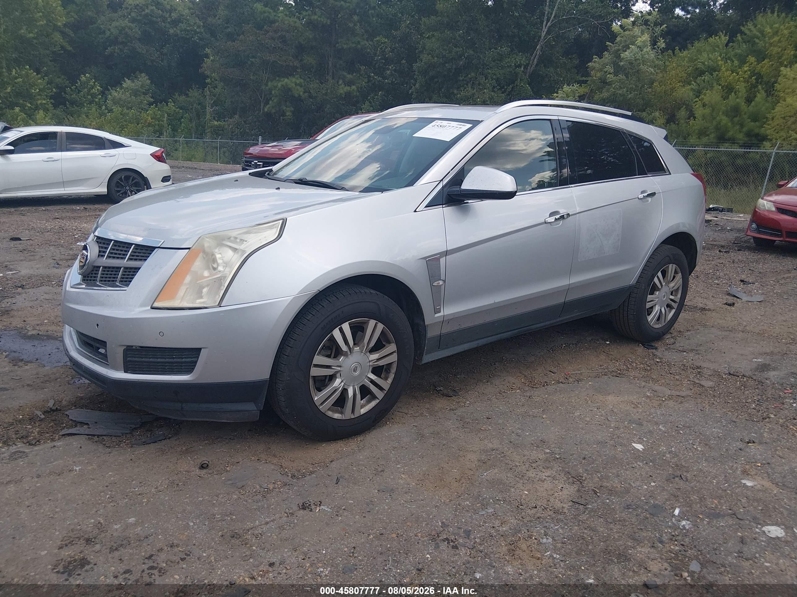 2012 Cadillac Srx Luxury Collection Серебряный vin: 3GYFNAE35CS585900