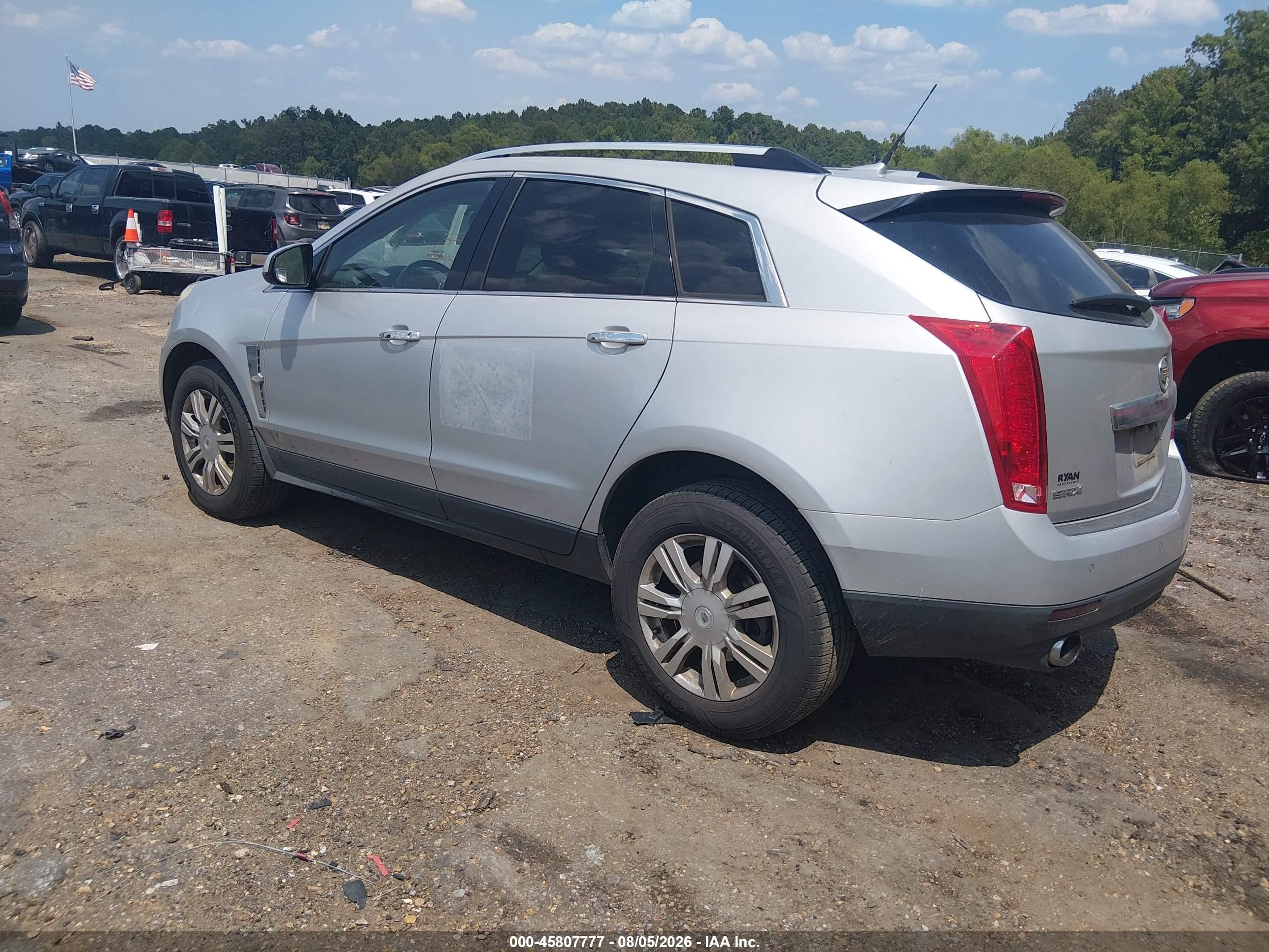 2012 Cadillac Srx Luxury Collection Серебряный vin: 3GYFNAE35CS585900