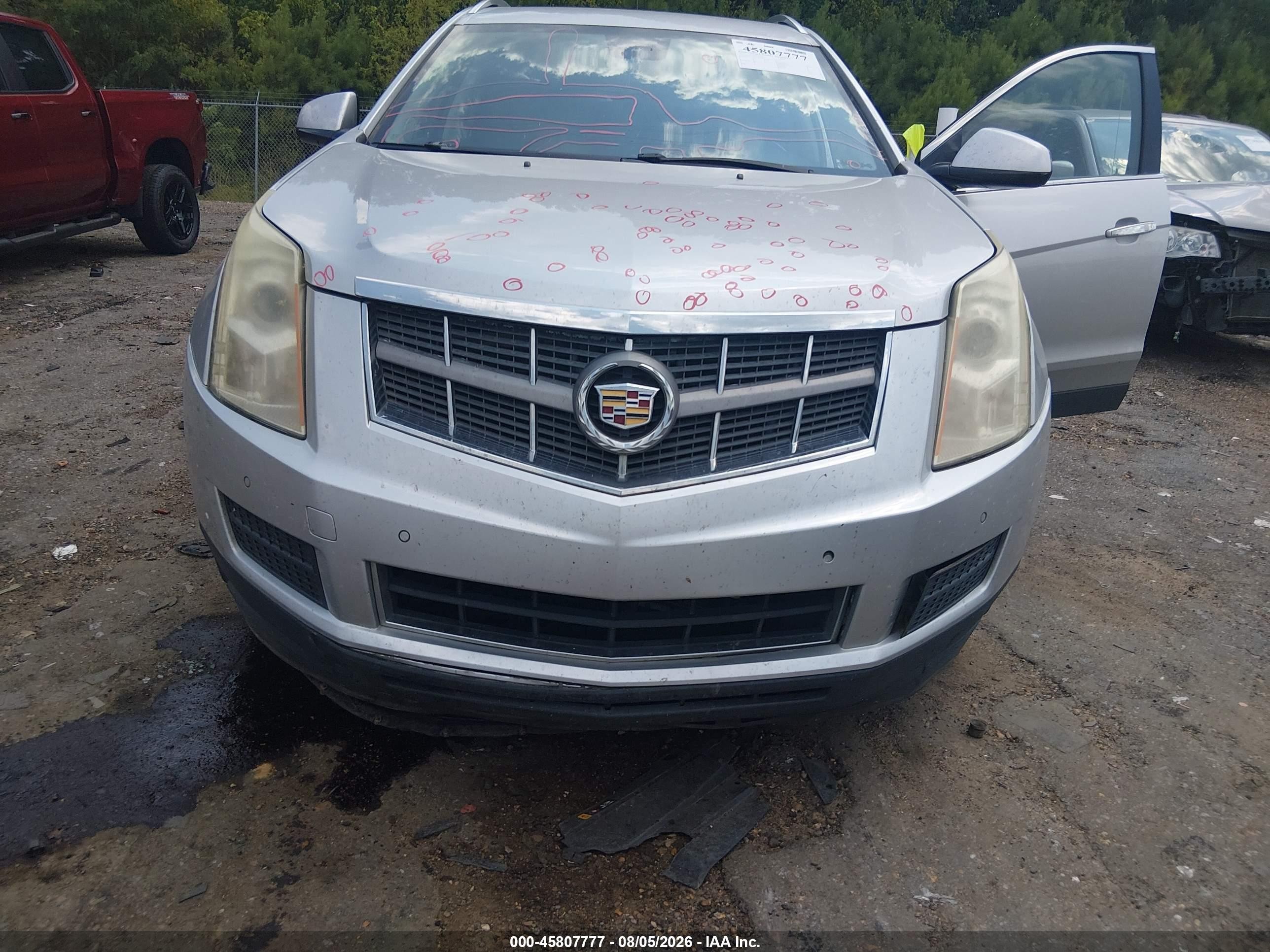 2012 Cadillac Srx Luxury Collection Серебряный vin: 3GYFNAE35CS585900