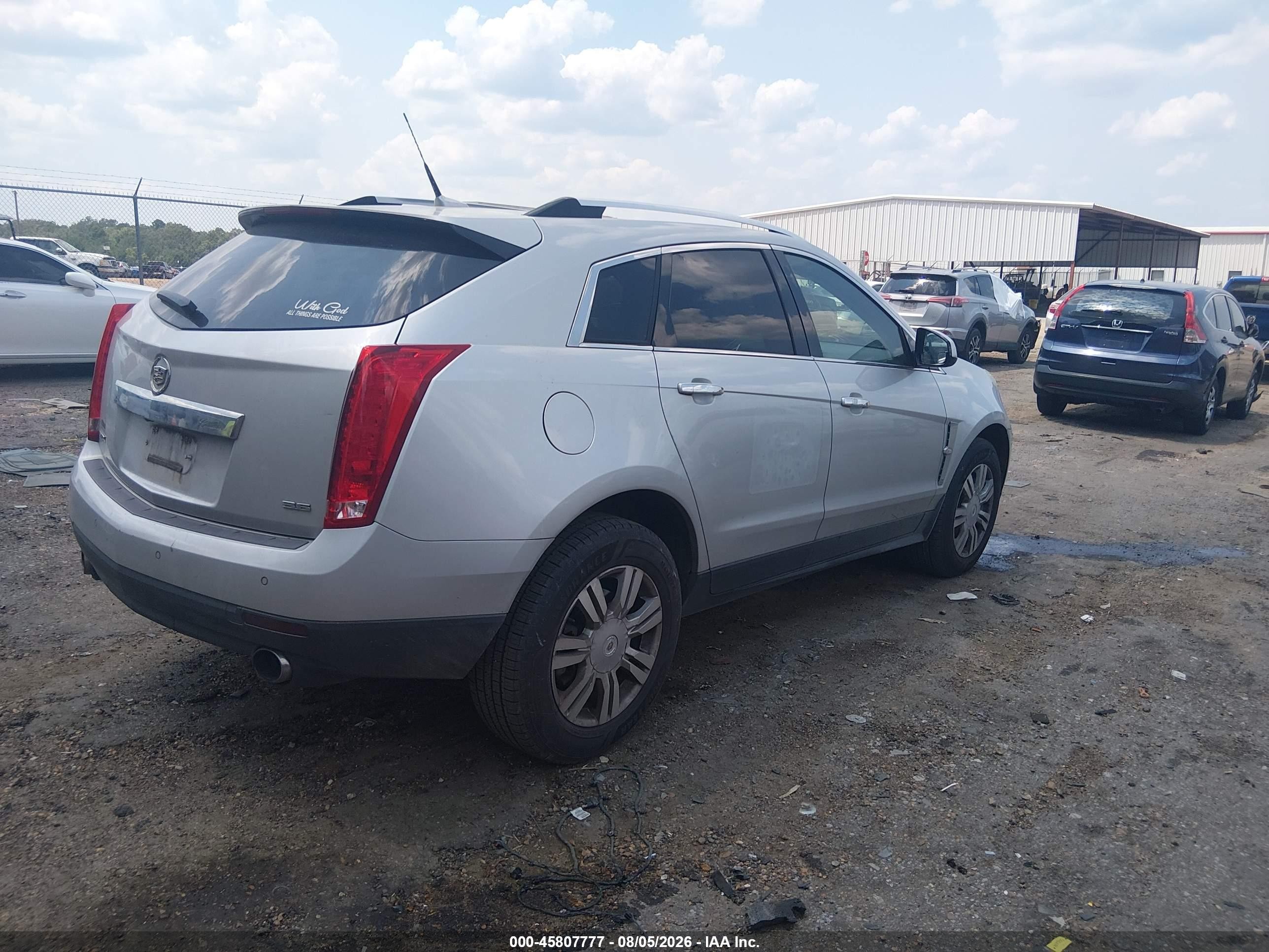 2012 Cadillac Srx Luxury Collection Серебряный vin: 3GYFNAE35CS585900