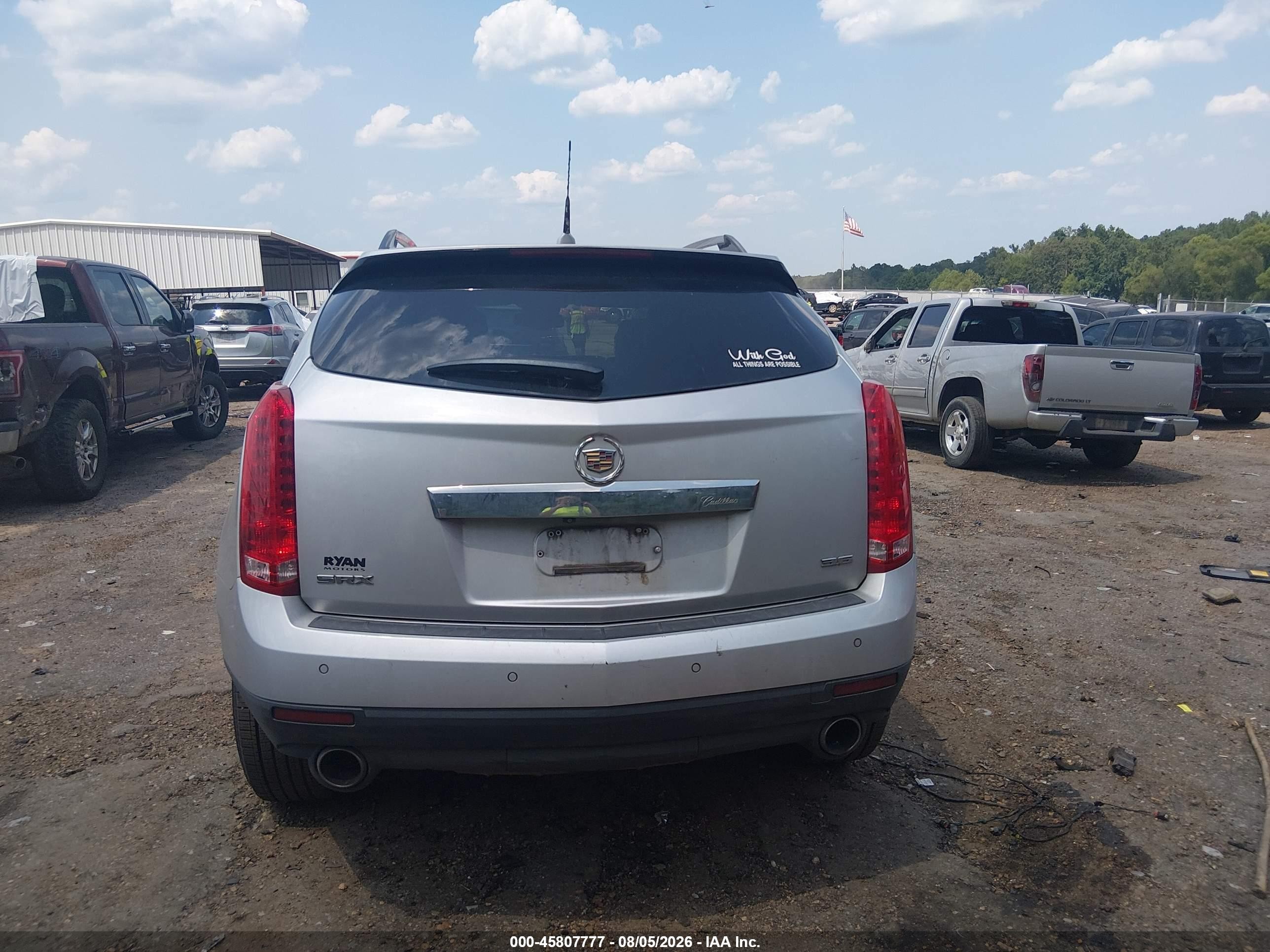2012 Cadillac Srx Luxury Collection Серебряный vin: 3GYFNAE35CS585900