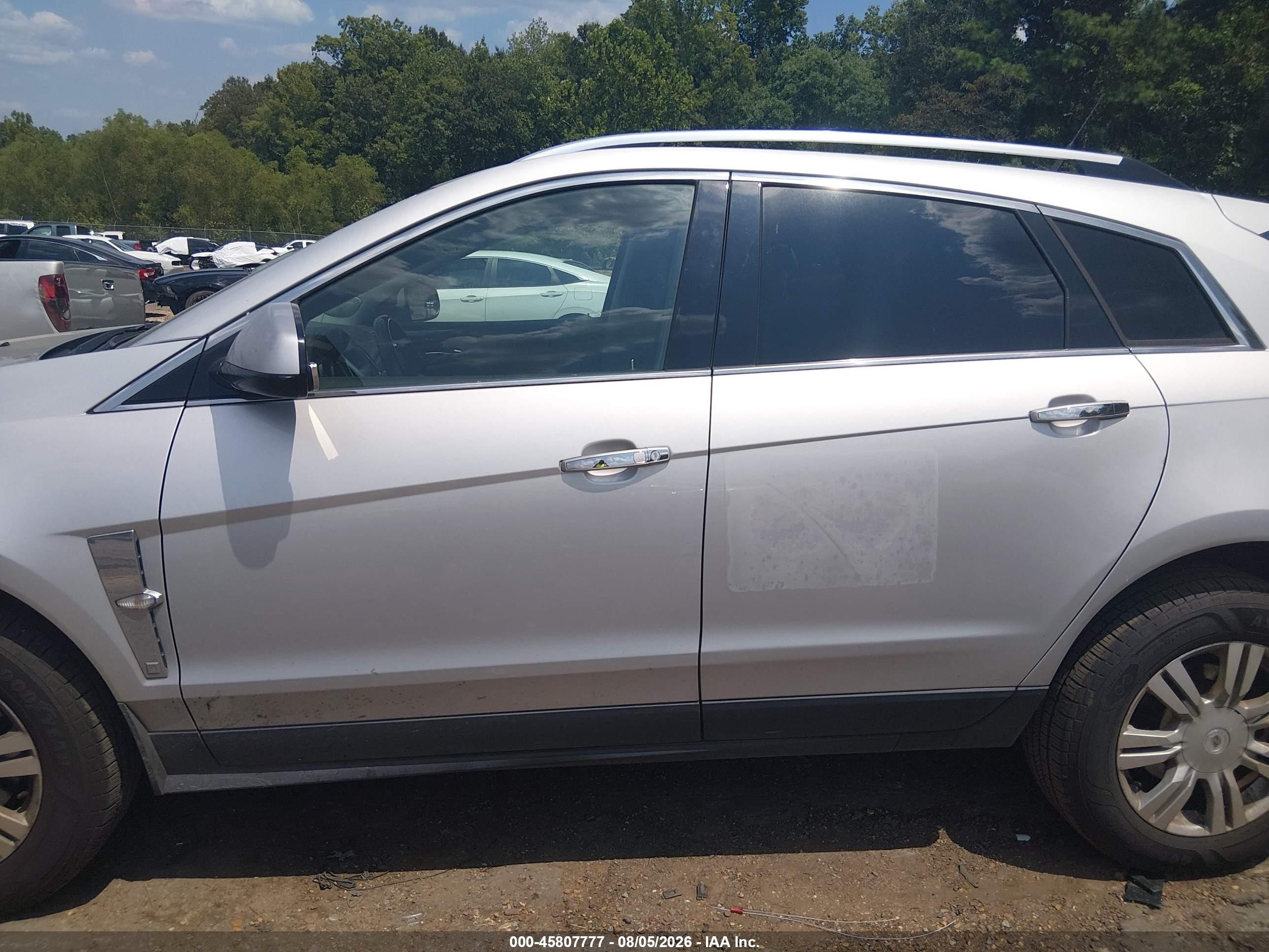 2012 Cadillac Srx Luxury Collection Серебряный vin: 3GYFNAE35CS585900