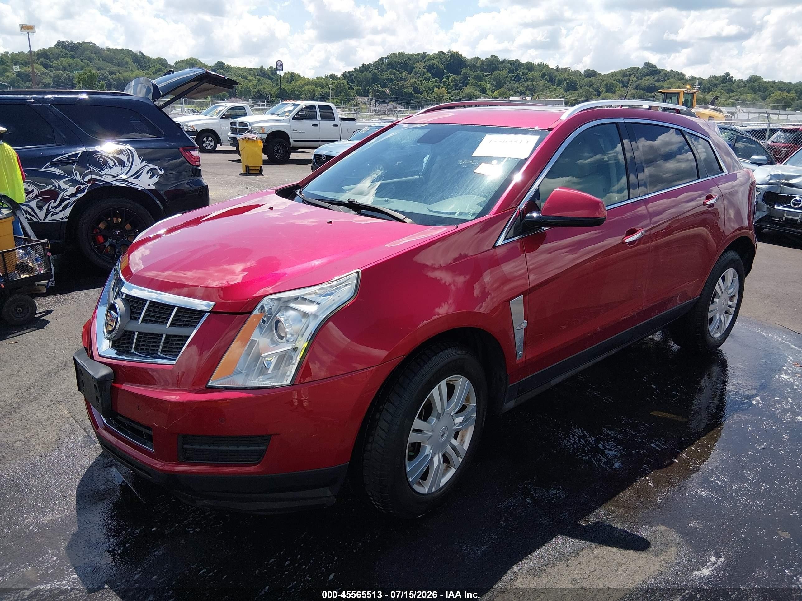 2012 Cadillac Srx Luxury Collection Red vin: 3GYFNAE35CS627417