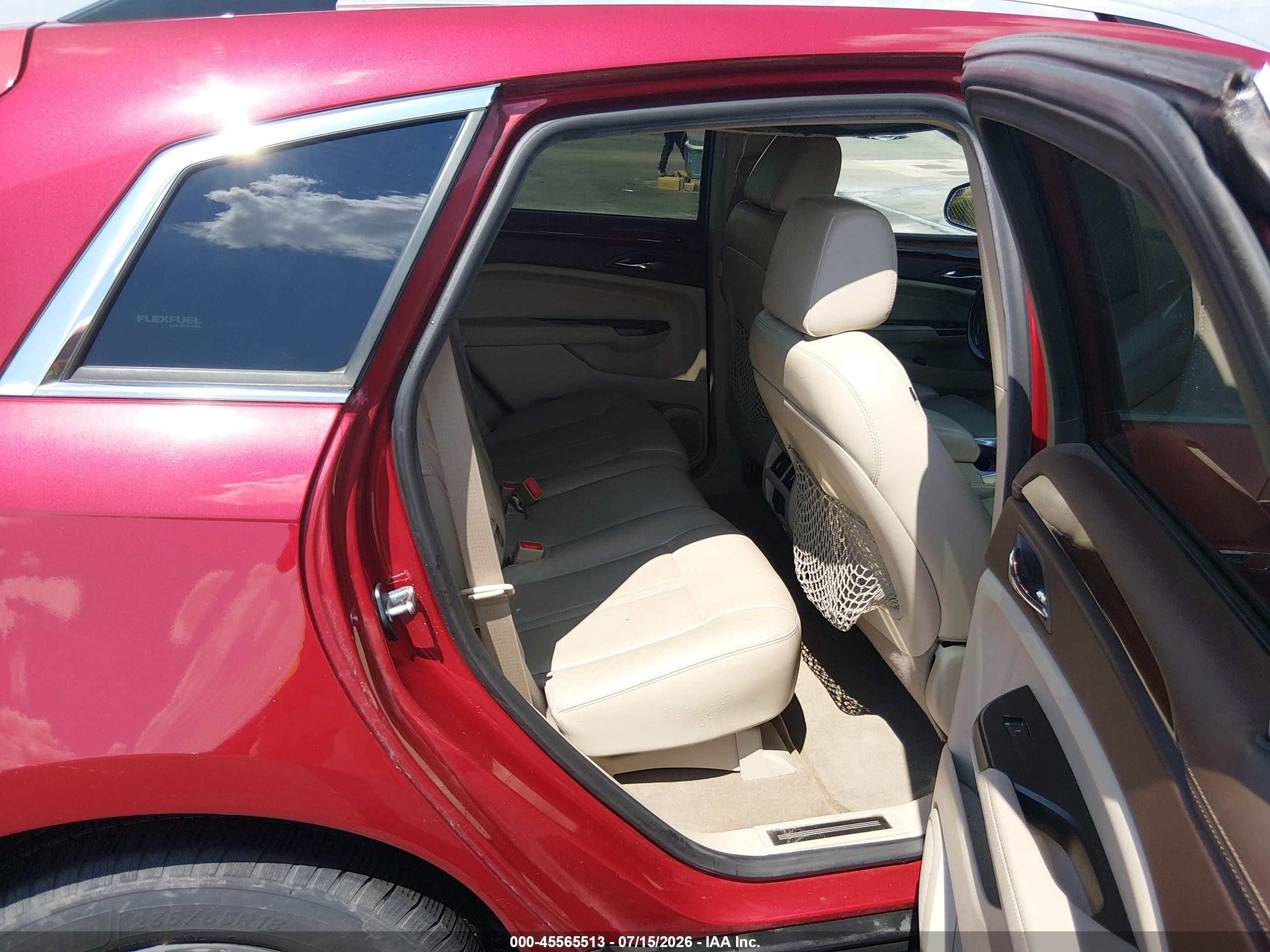 2012 Cadillac Srx Luxury Collection Red vin: 3GYFNAE35CS627417