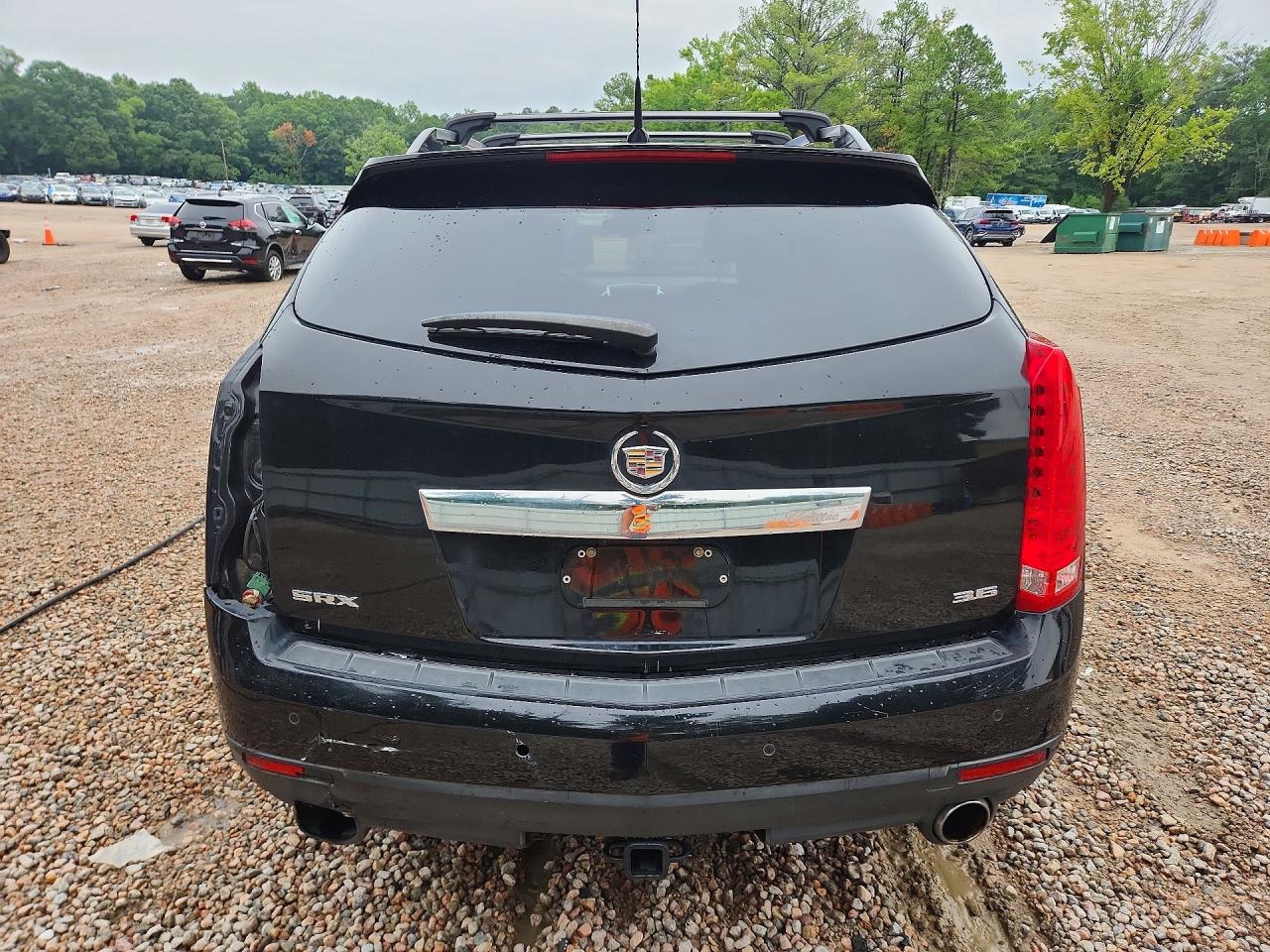 2012 Cadillac Srx Luxury Collection Black vin: 3GYFNAE35CS649045