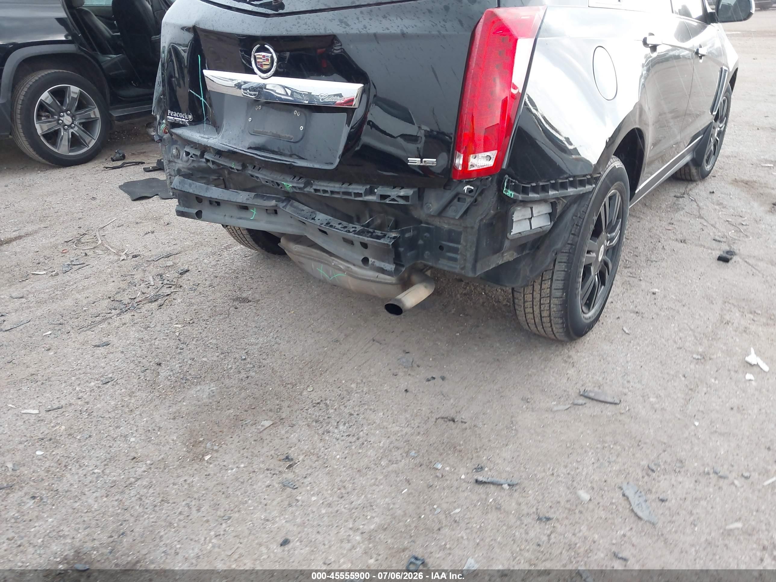 2015 Cadillac Srx Standard Black vin: 3GYFNAE35FS510022