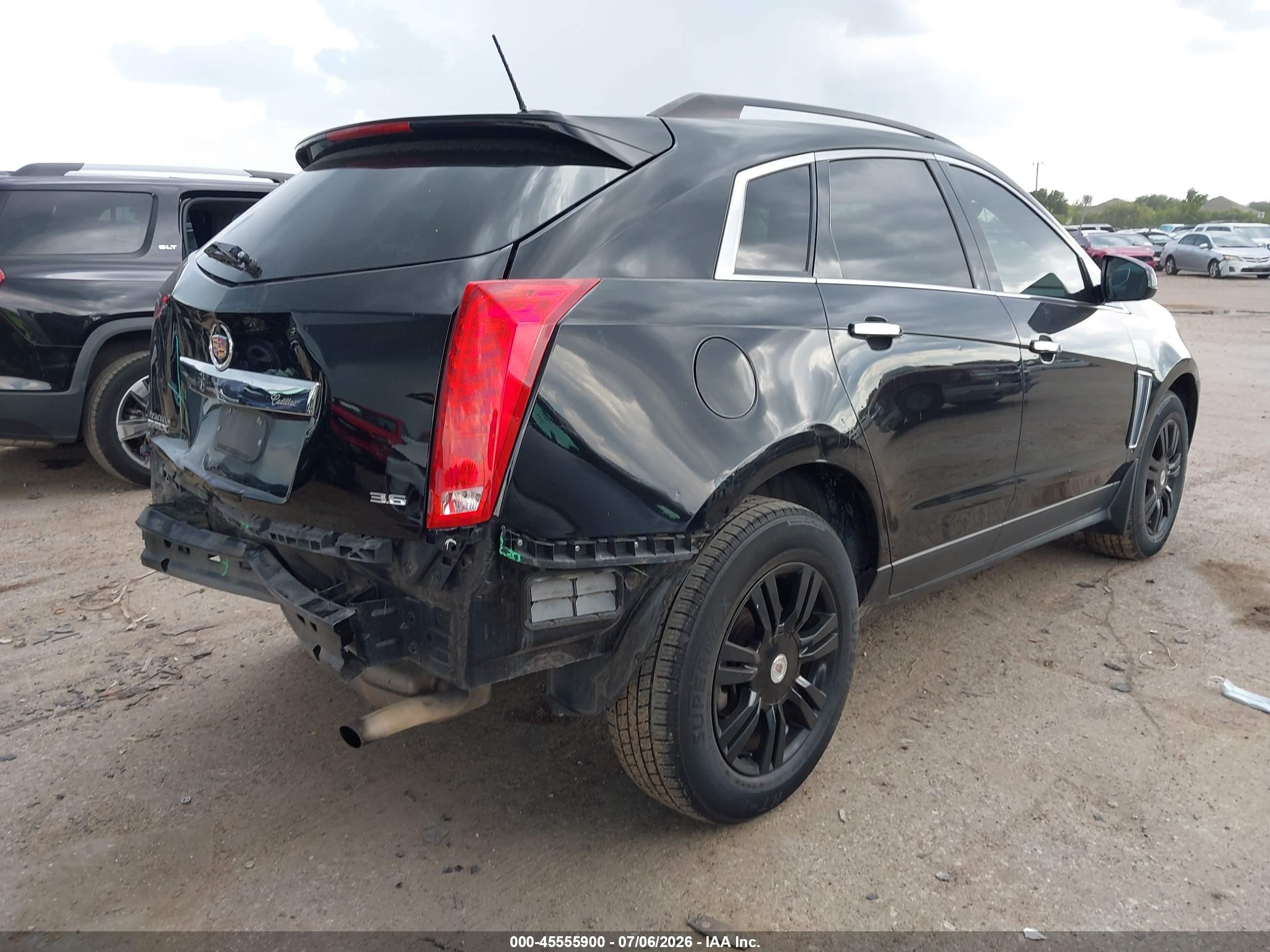 2015 Cadillac Srx Standard Black vin: 3GYFNAE35FS510022