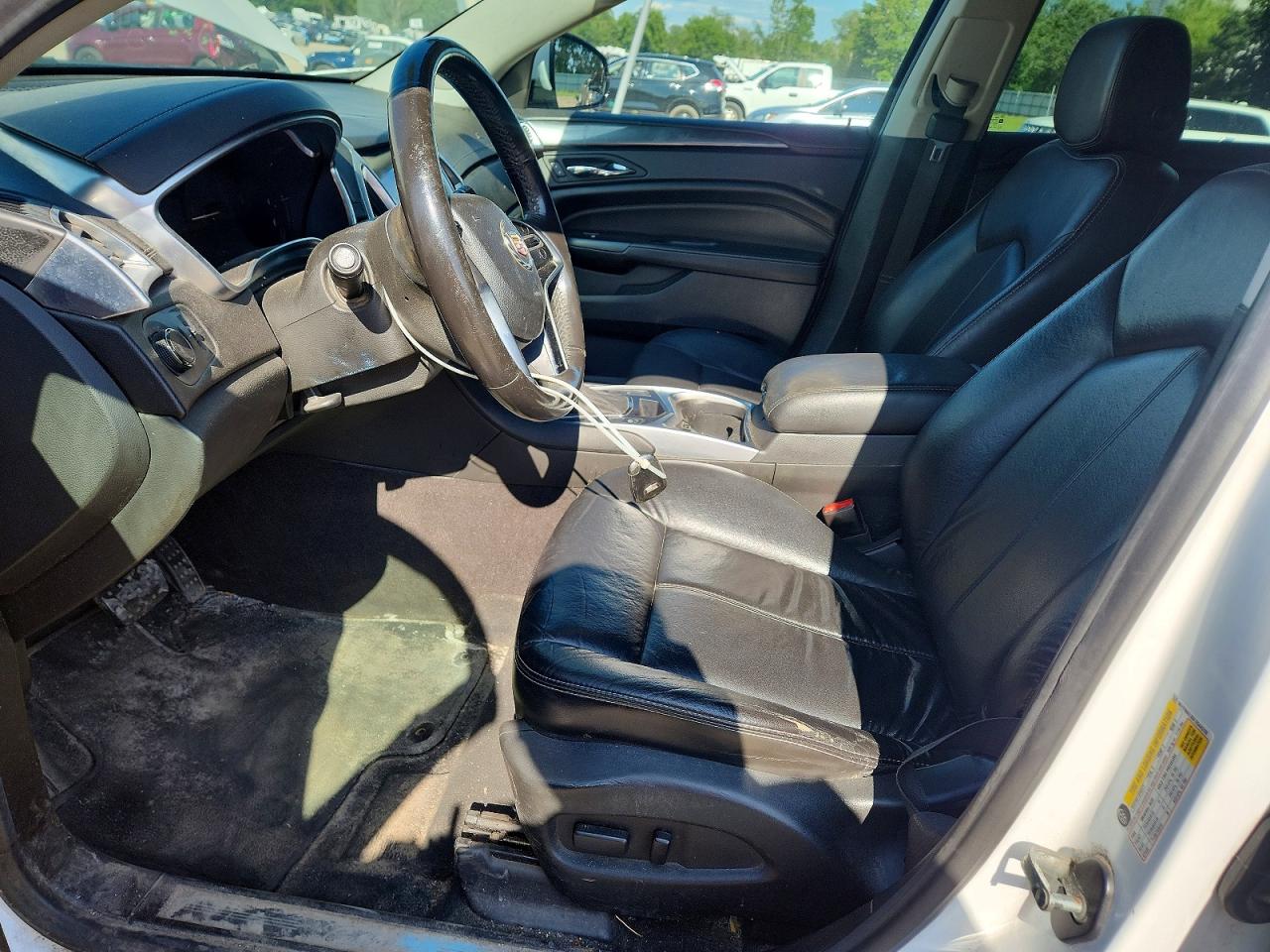 2015 Cadillac Srx White vin: 3GYFNAE35FS544378