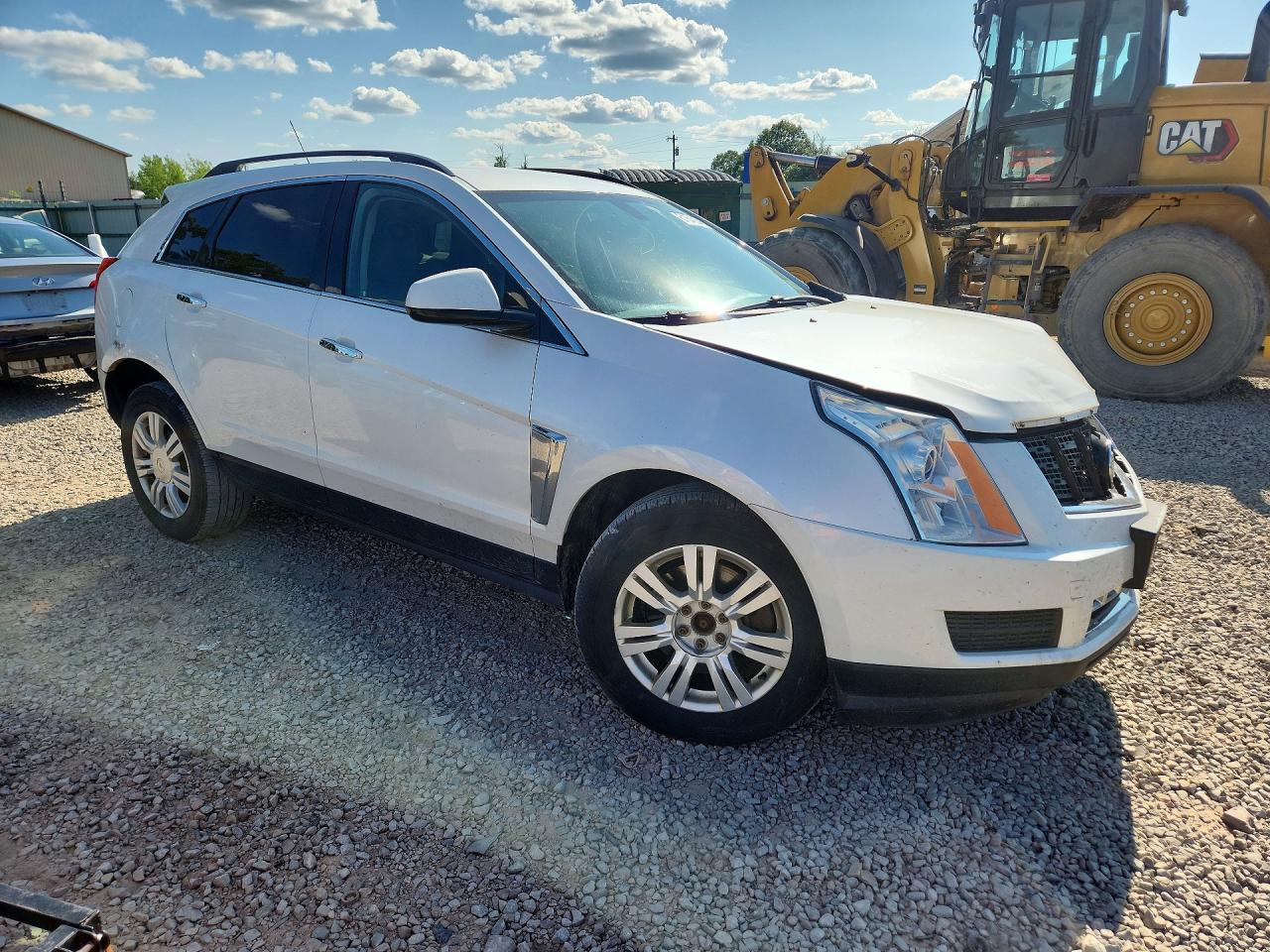 2015 Cadillac Srx White vin: 3GYFNAE35FS544378