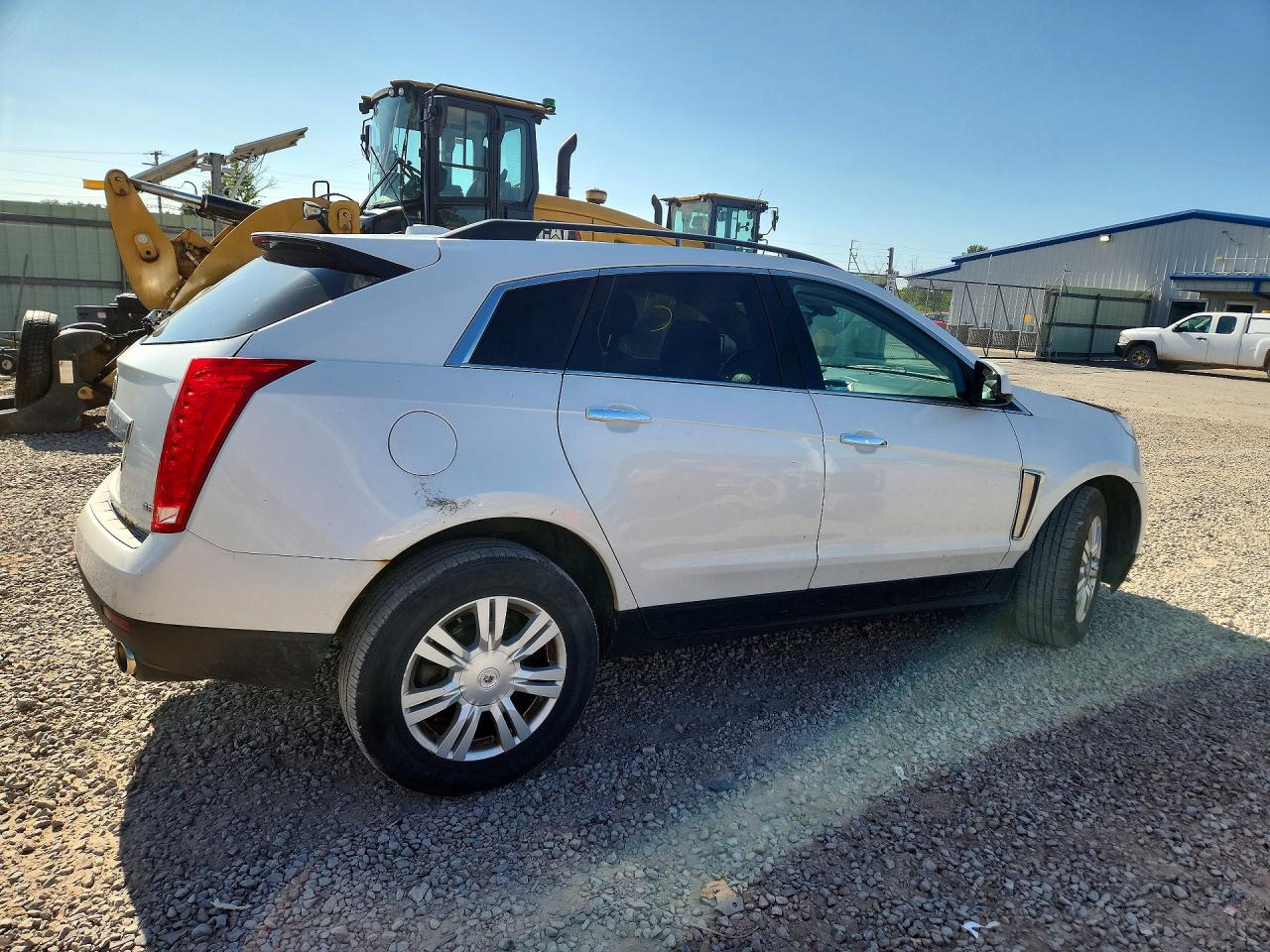 2015 Cadillac Srx White vin: 3GYFNAE35FS544378