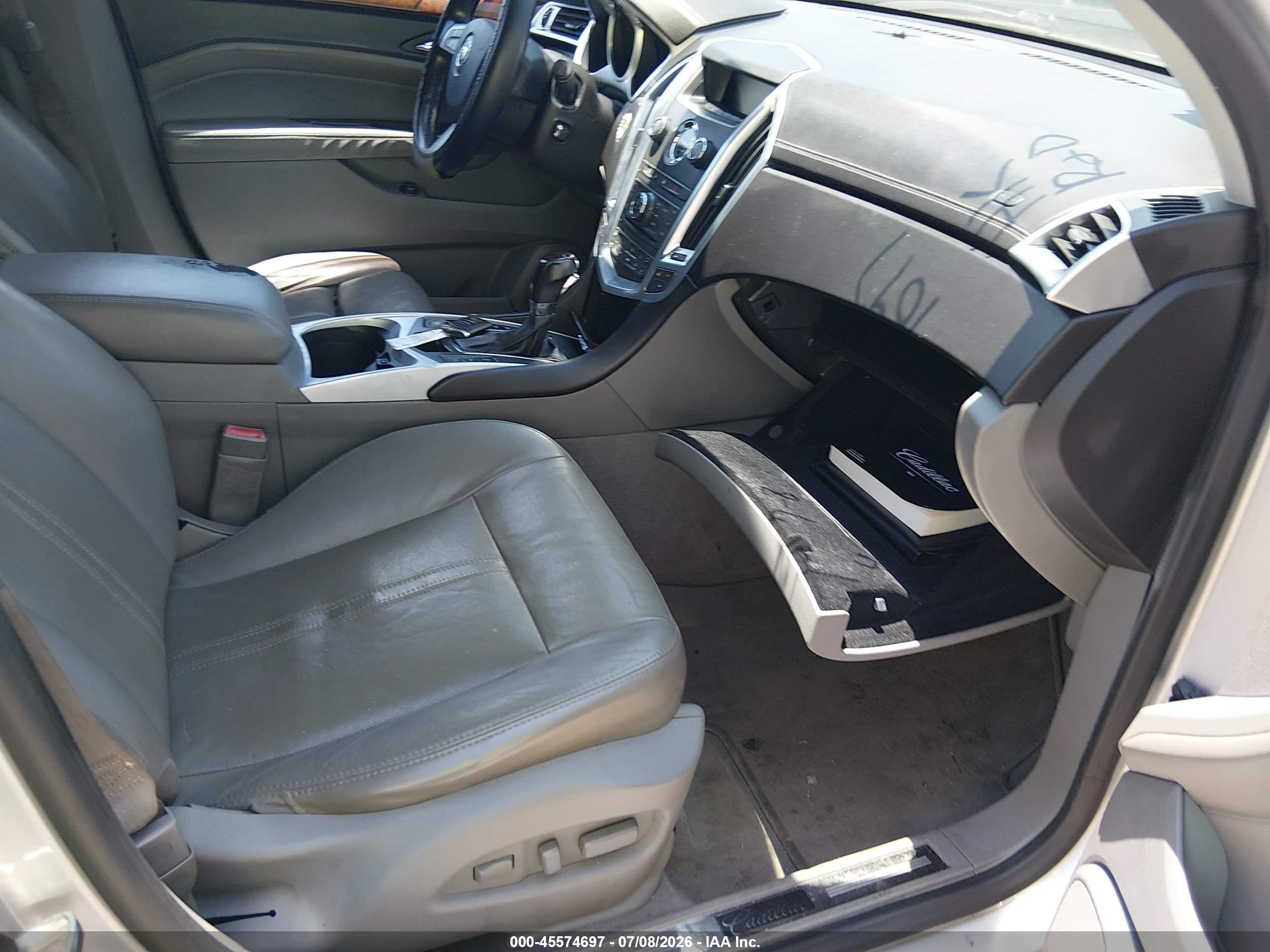 2012 Cadillac Srx Luxury Collection Silver vin: 3GYFNAE36CS509098