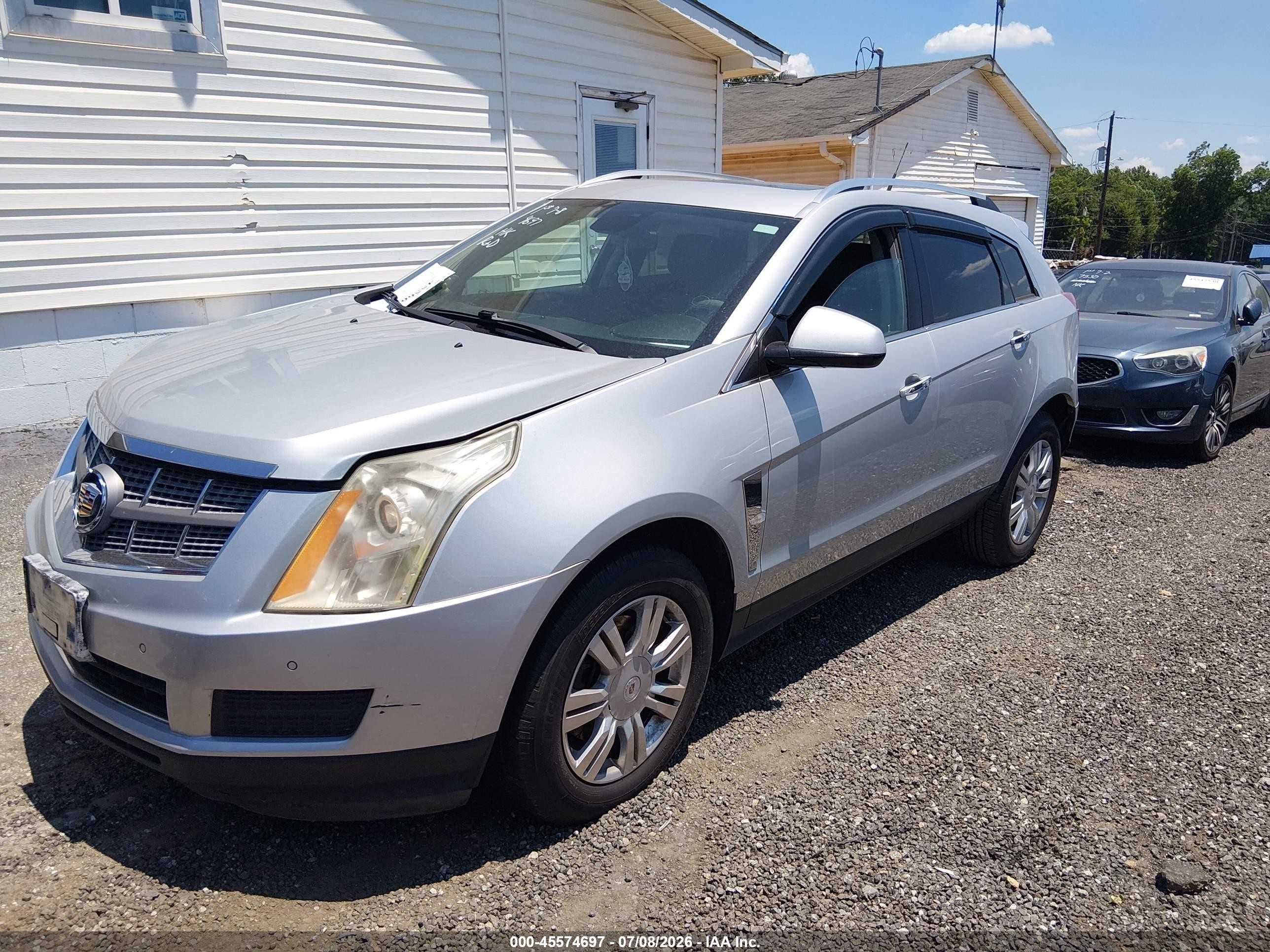 2012 Cadillac Srx Luxury Collection Silver vin: 3GYFNAE36CS509098