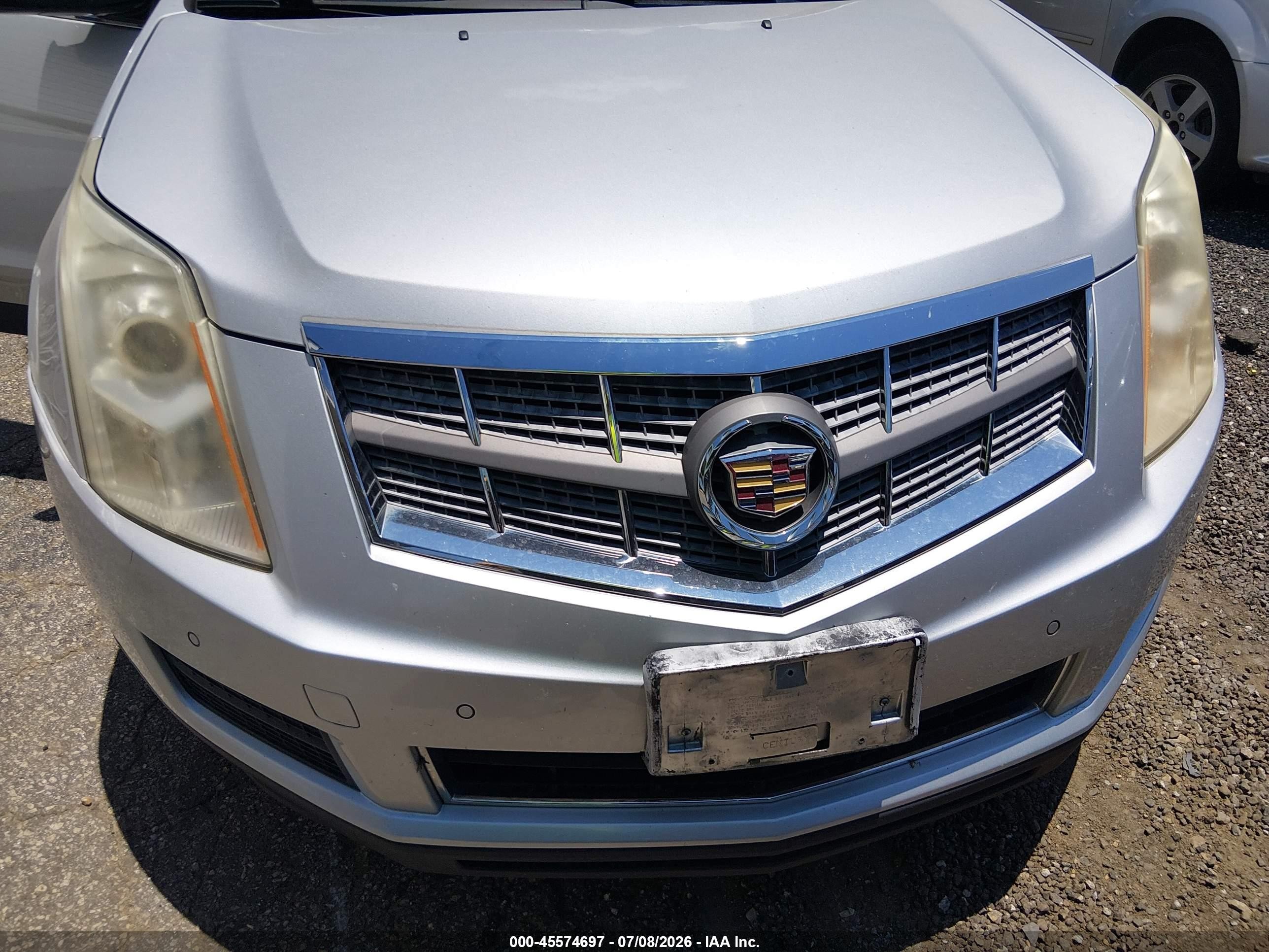 2012 Cadillac Srx Luxury Collection Silver vin: 3GYFNAE36CS509098