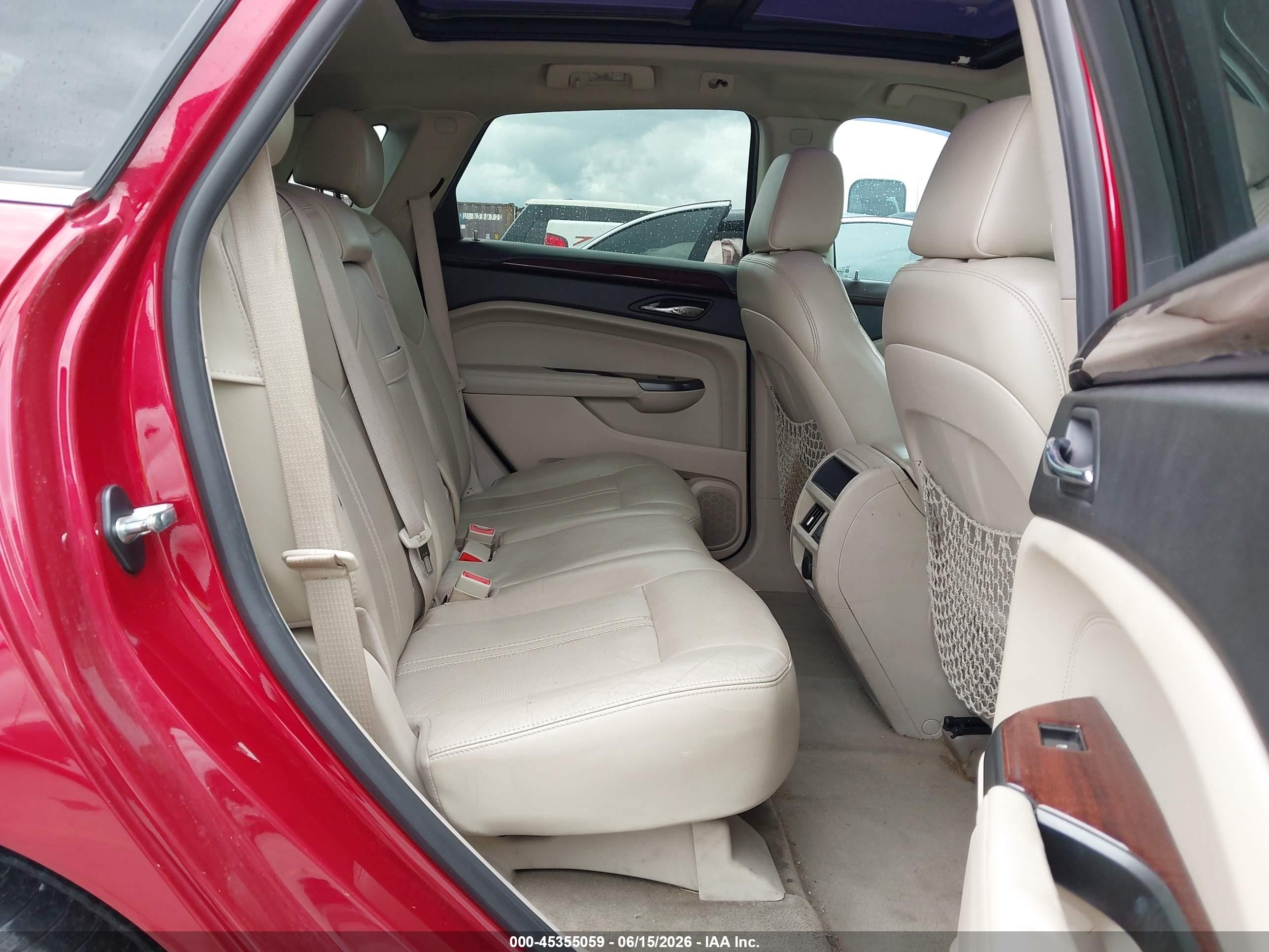 2012 Cadillac Srx Luxury Collection Red vin: 3GYFNAE36CS602977