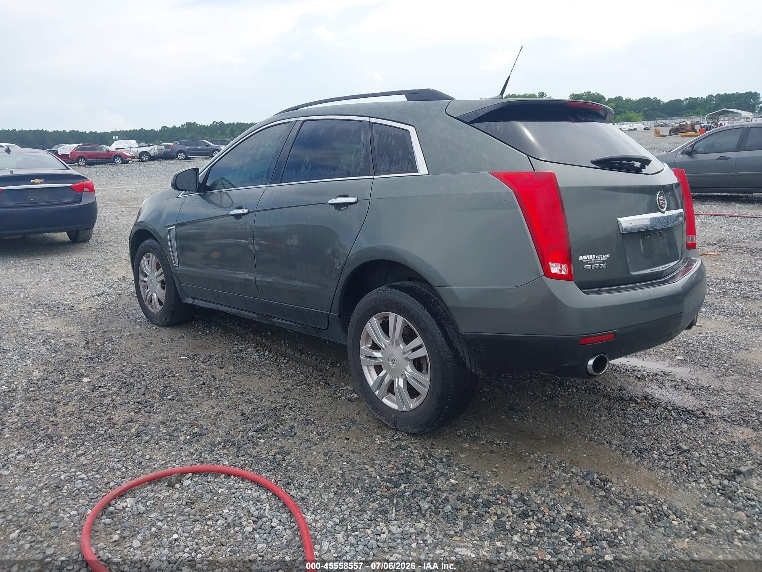 2013 Cadillac Srx Standard Gray vin: 3GYFNAE36DS568850