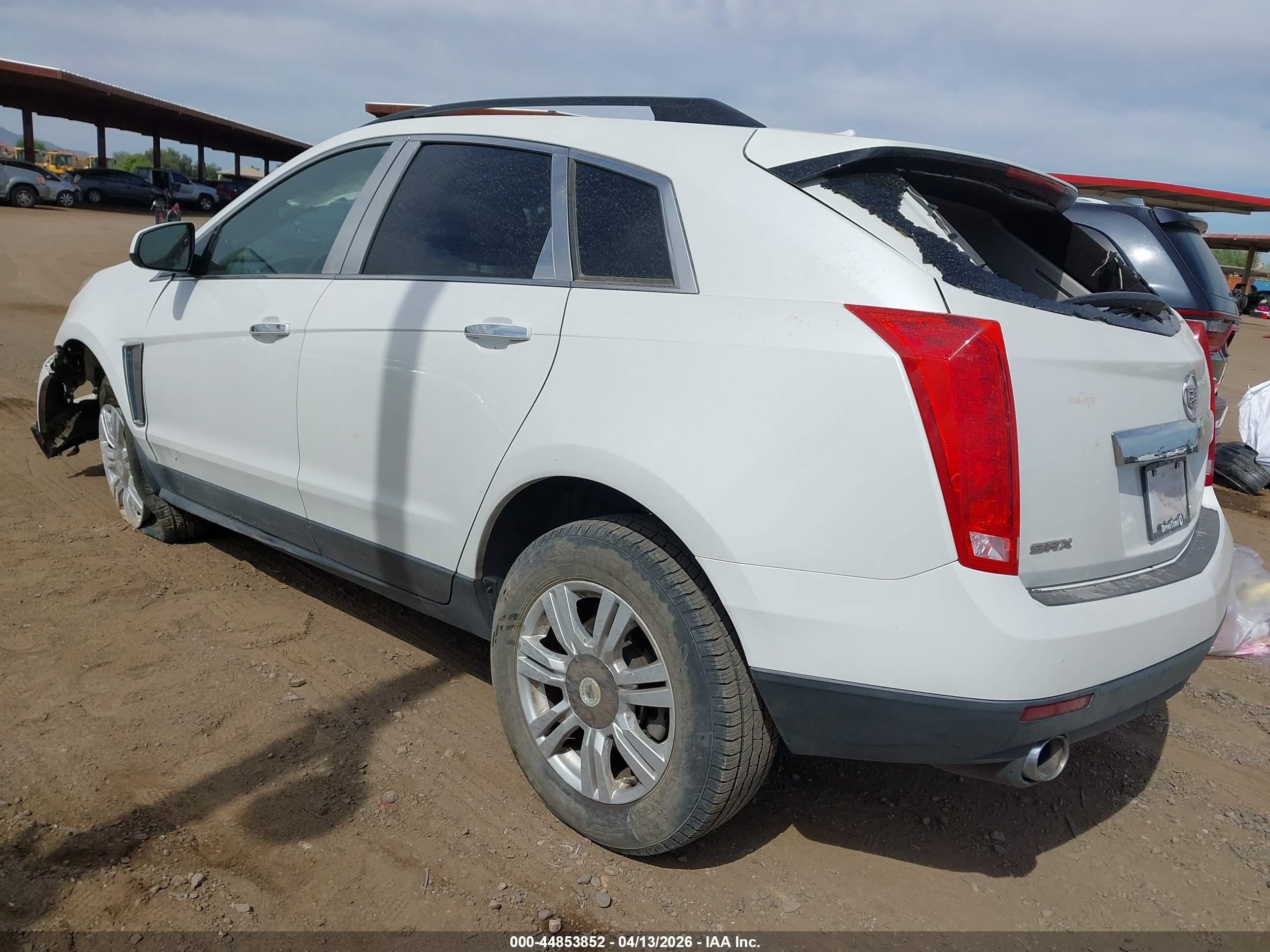 2013 Cadillac Srx Standard White vin: 3GYFNAE36DS597166