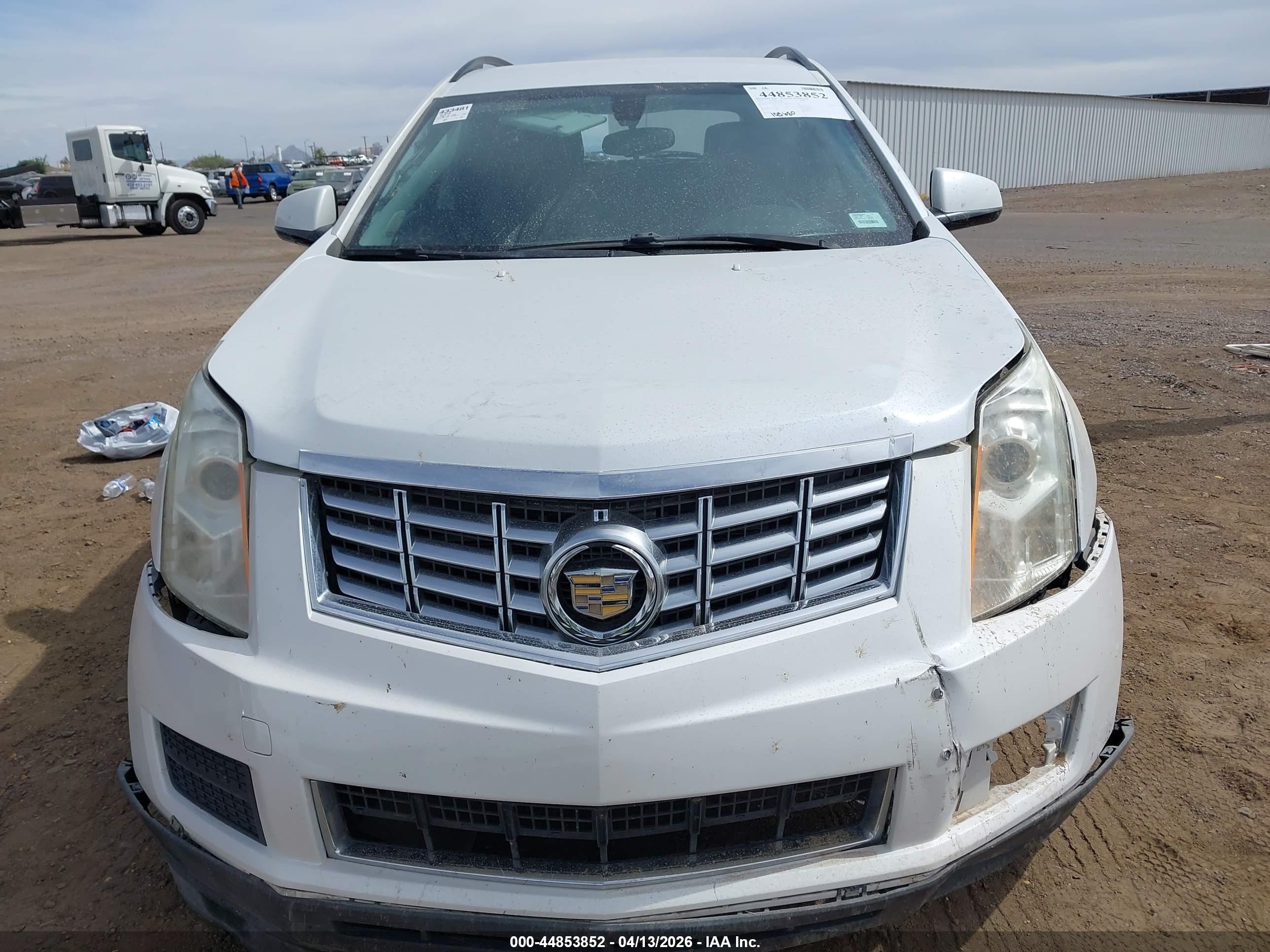 2013 Cadillac Srx Standard White vin: 3GYFNAE36DS597166