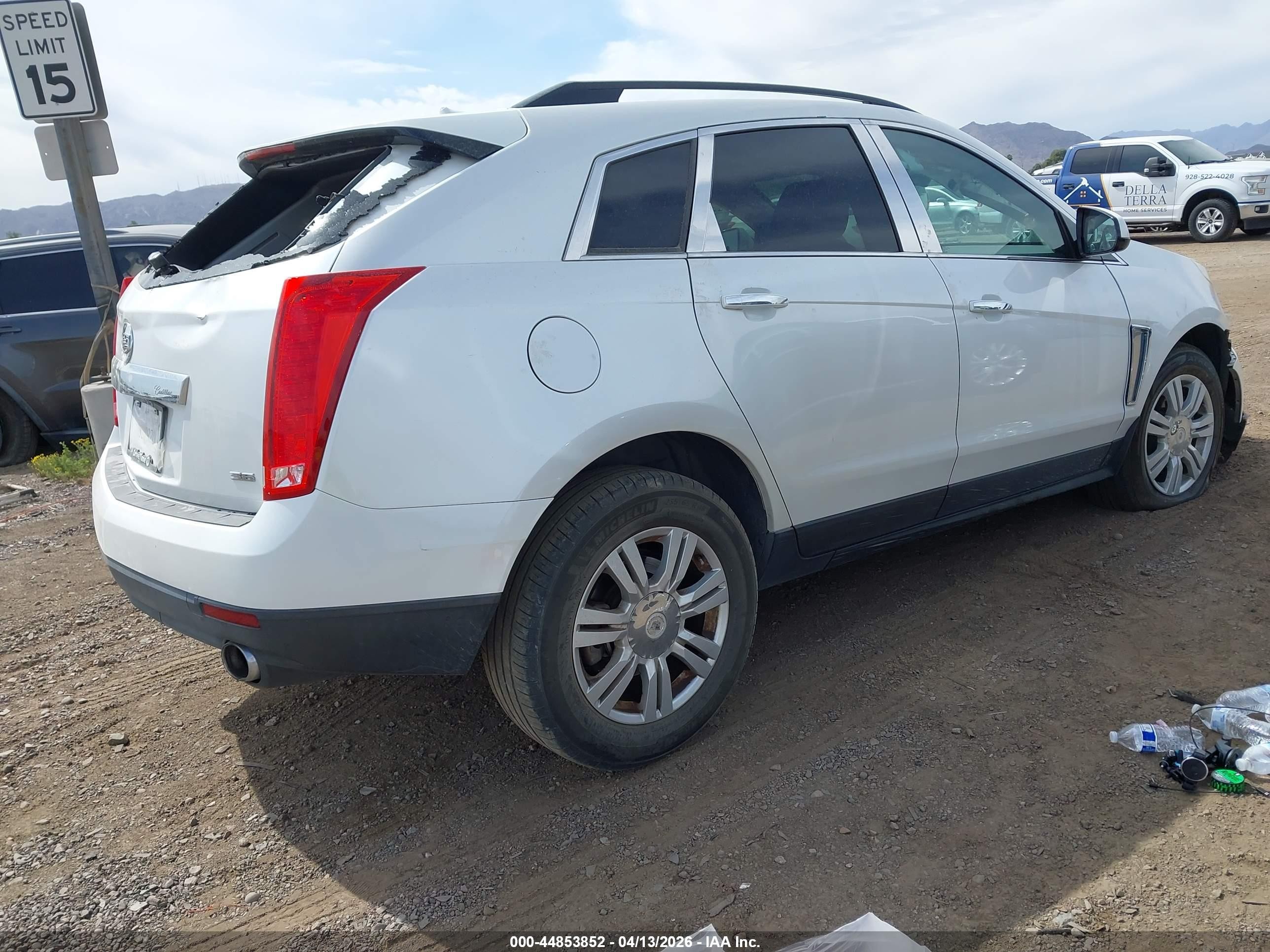 2013 Cadillac Srx Standard White vin: 3GYFNAE36DS597166