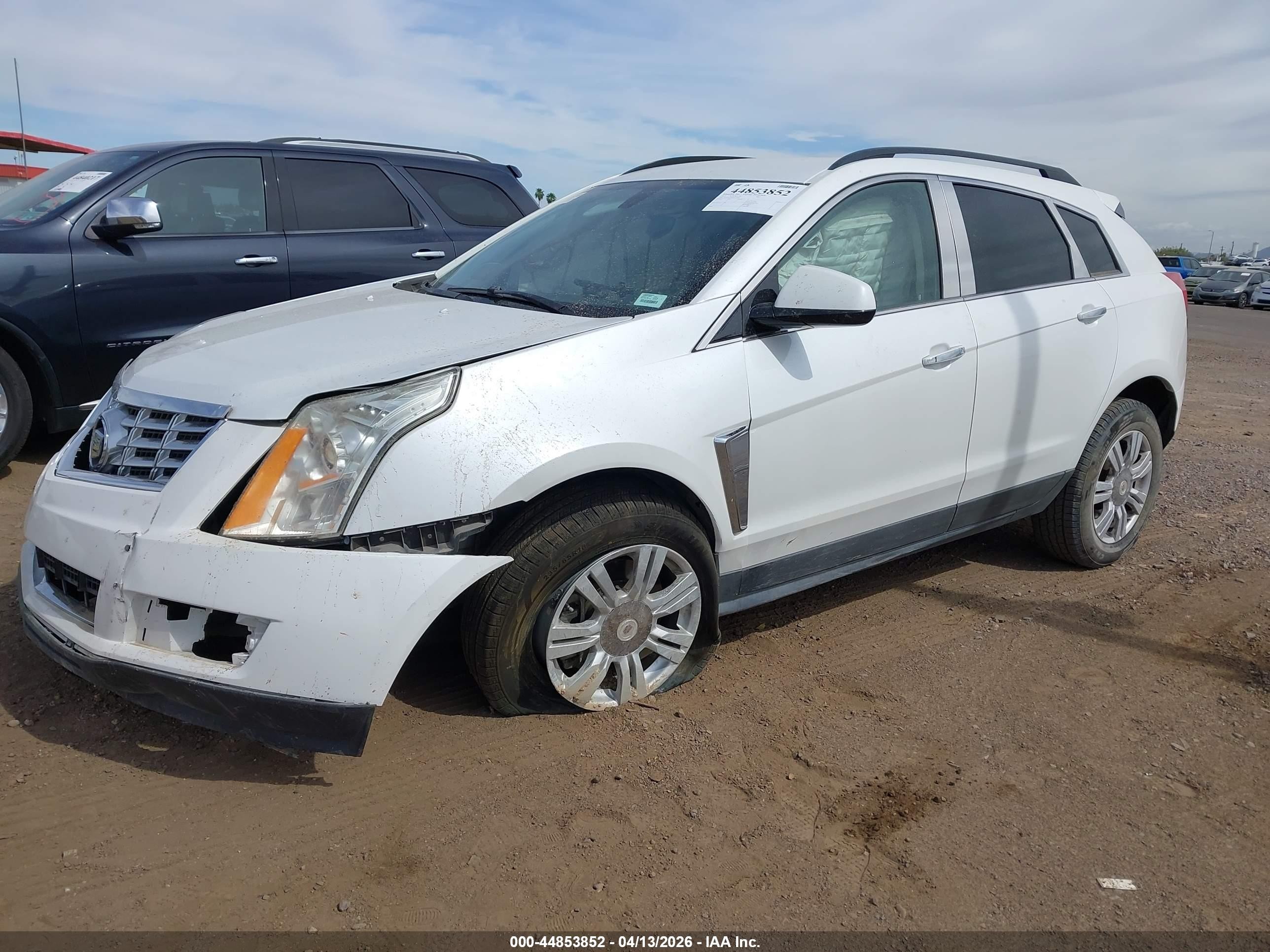 2013 Cadillac Srx Standard White vin: 3GYFNAE36DS597166