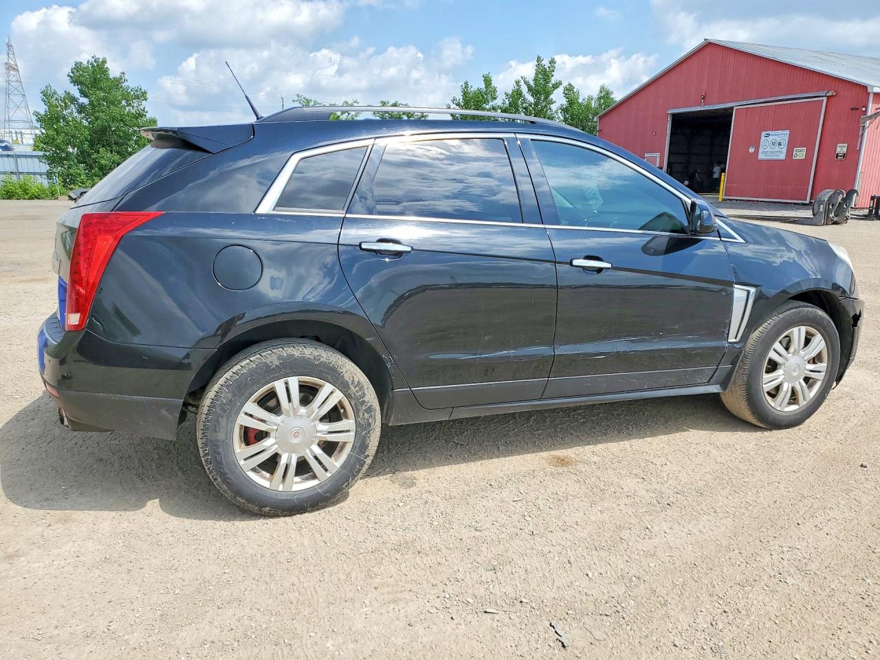 2014 Cadillac Srx Black vin: 3GYFNAE36ES648893