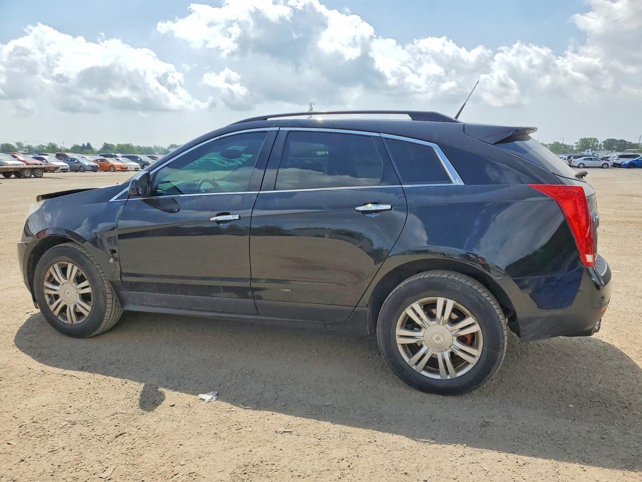 2014 Cadillac Srx Black vin: 3GYFNAE36ES648893