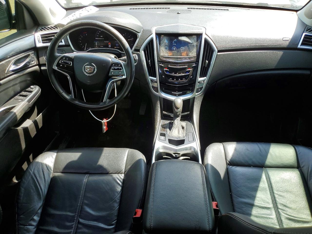 2014 Cadillac Srx Black vin: 3GYFNAE36ES648893