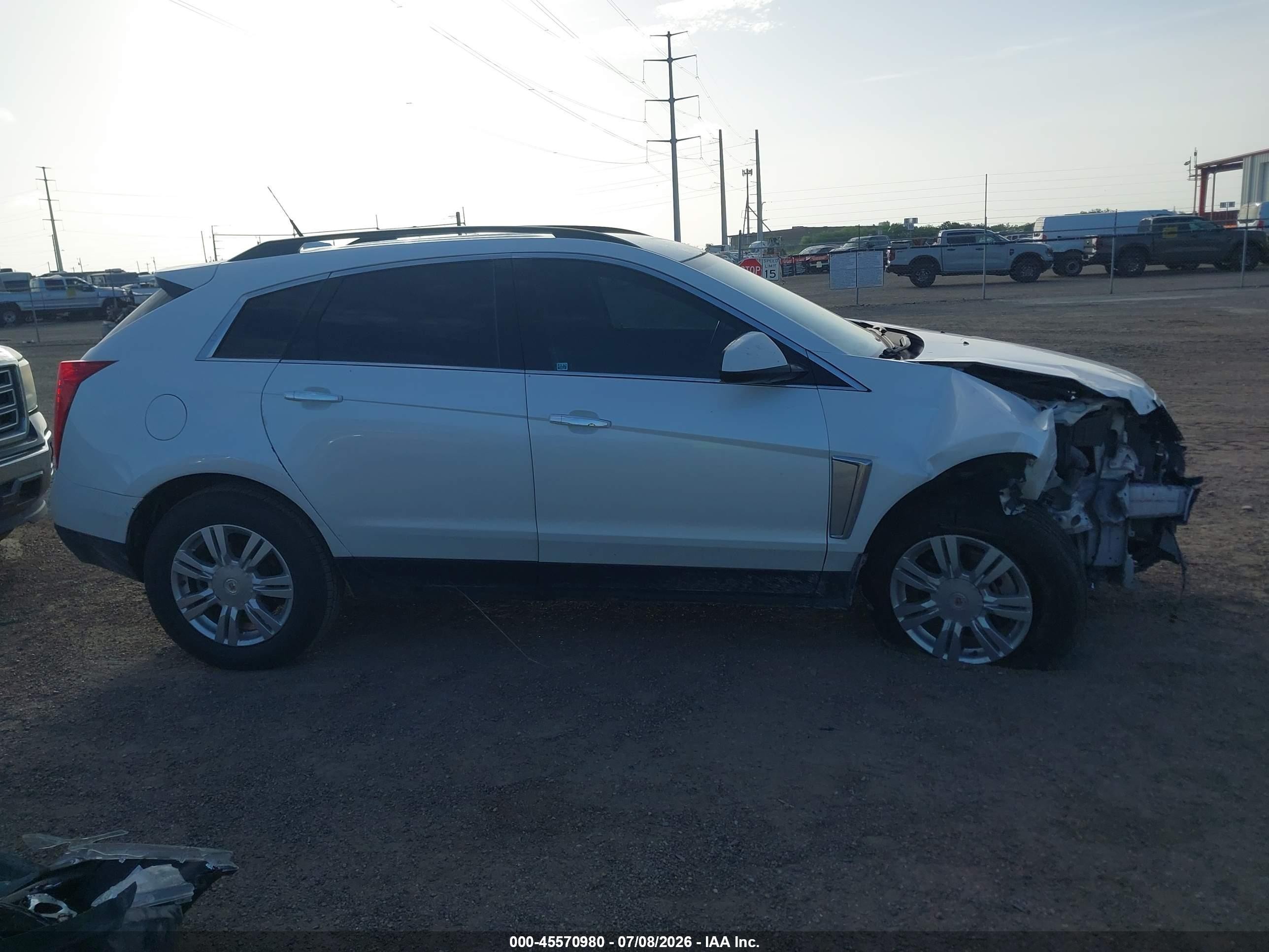 2014 Cadillac Srx Standard Белый vin: 3GYFNAE36ES664124