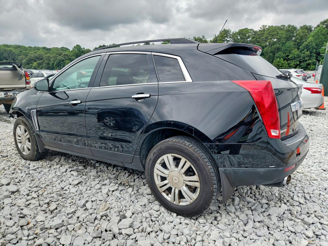 2015 Cadillac Srx Black vin: 3GYFNAE36FS524401