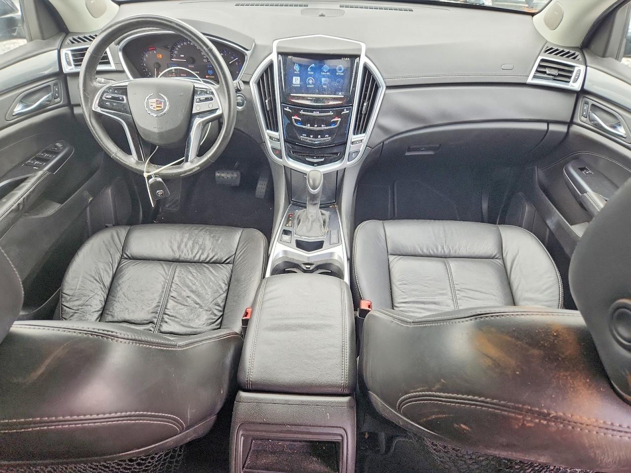 2015 Cadillac Srx Black vin: 3GYFNAE36FS524401