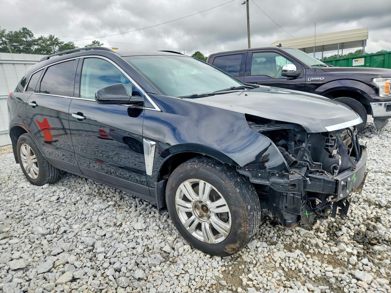 2015 Cadillac Srx Black vin: 3GYFNAE36FS524401