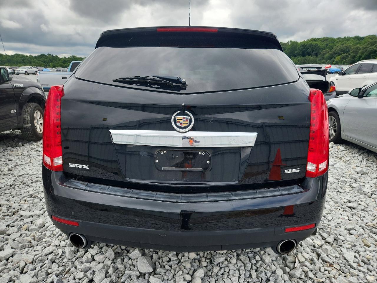 2015 Cadillac Srx Black vin: 3GYFNAE36FS524401